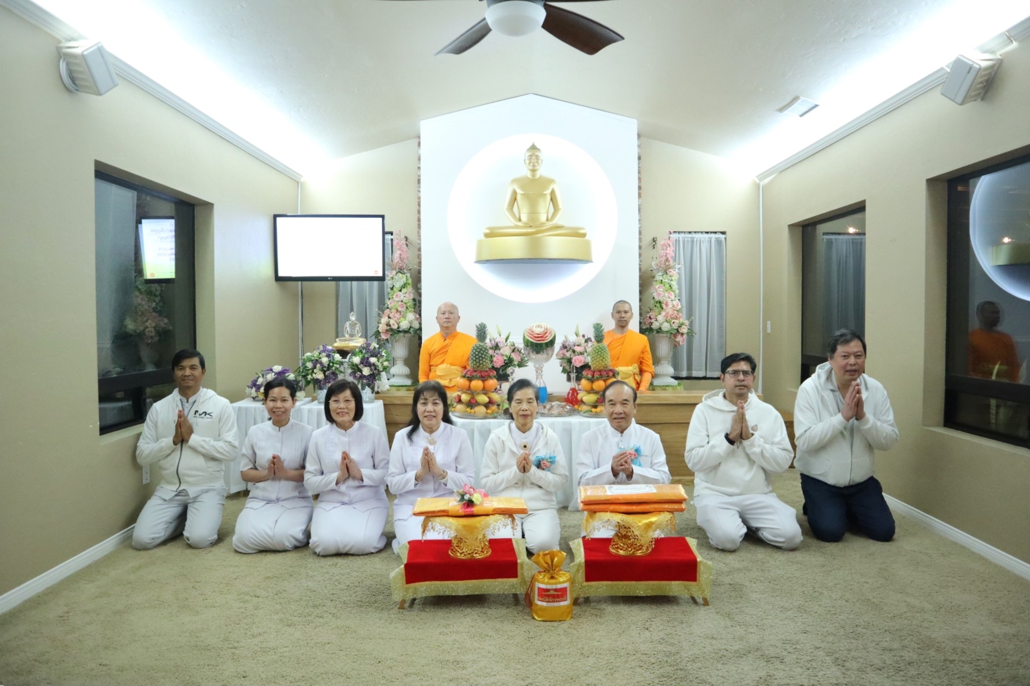 วัดภาวนาซานดิเอโก จัดงานบุญบูชาข้าวพระ