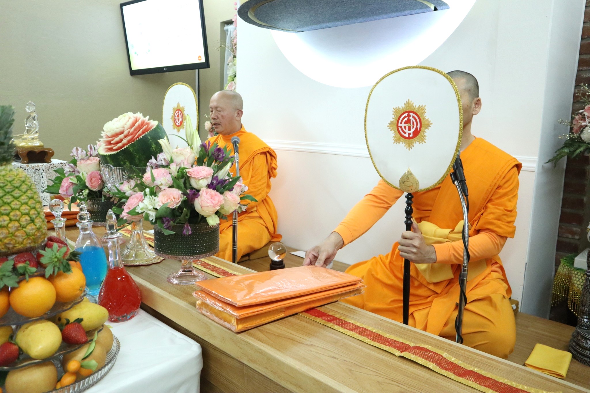 วัดภาวนาซานดิเอโก จัดงานบุญบูชาข้าวพระ