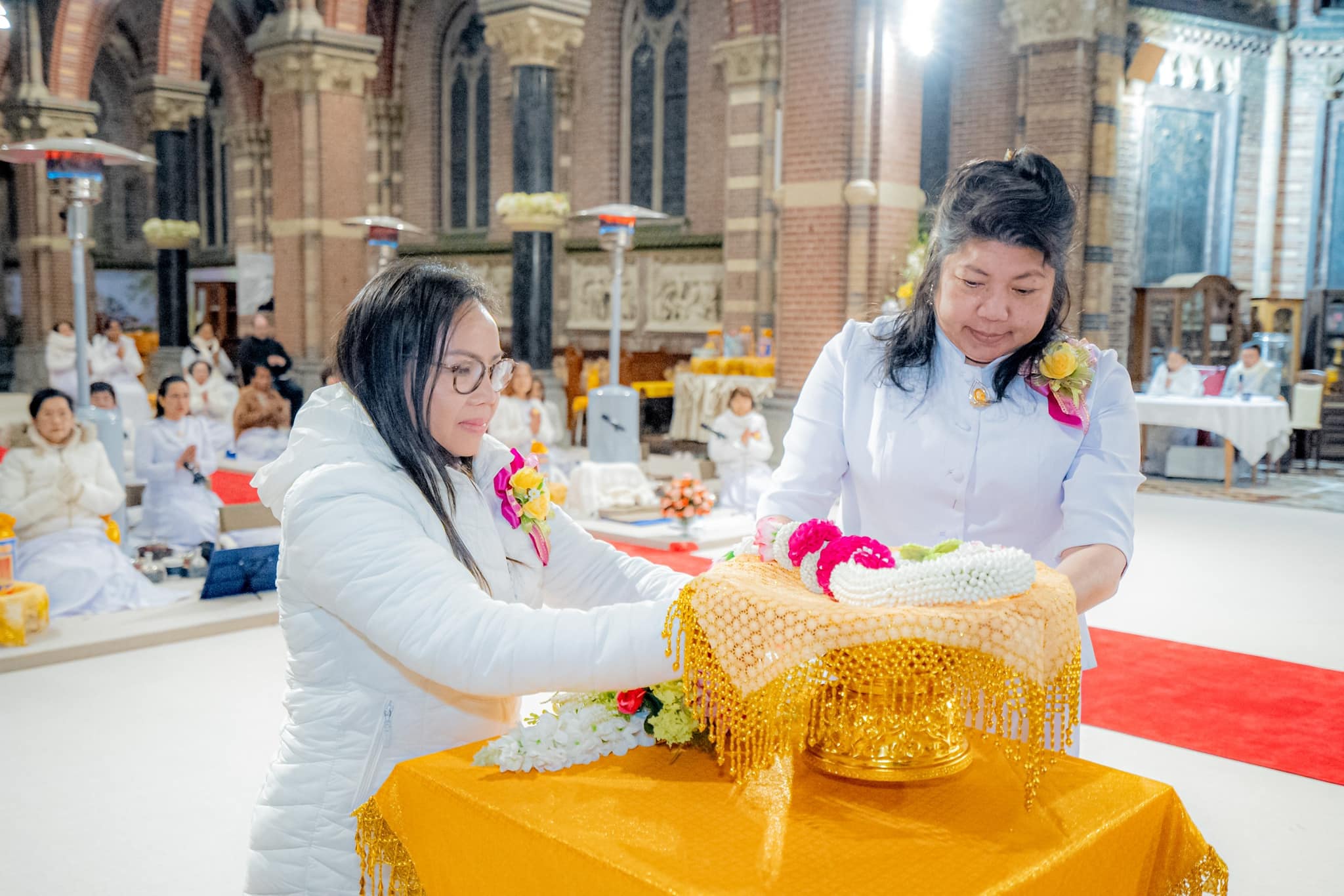 วัดพระธรรมกายเนเธอร์แลนด์ จัดงานบุญบูชาข้าวพระ