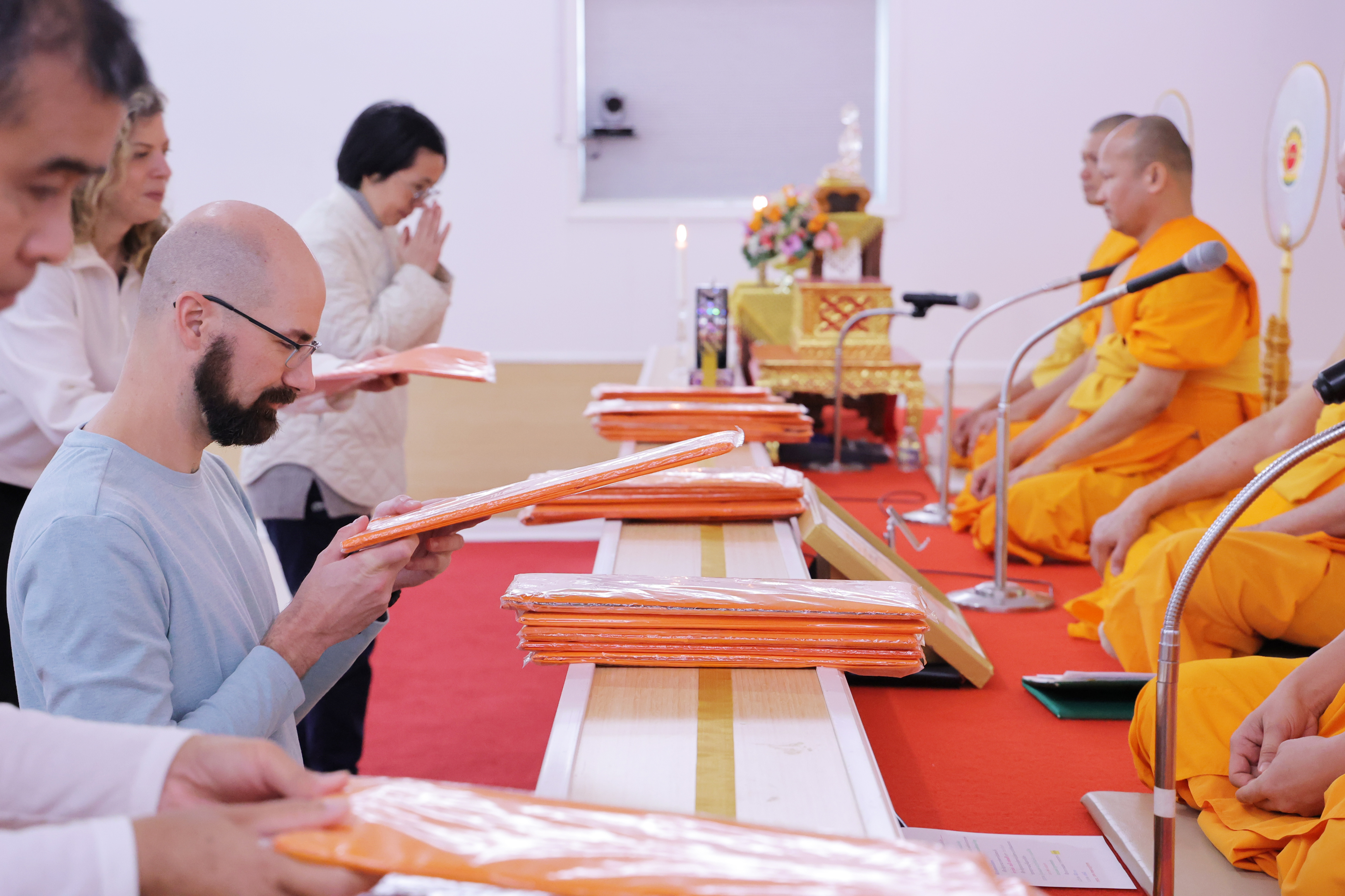 วัดพระธรรมกายจอร์เจีย จัดงานบุญวันอาทิตย์