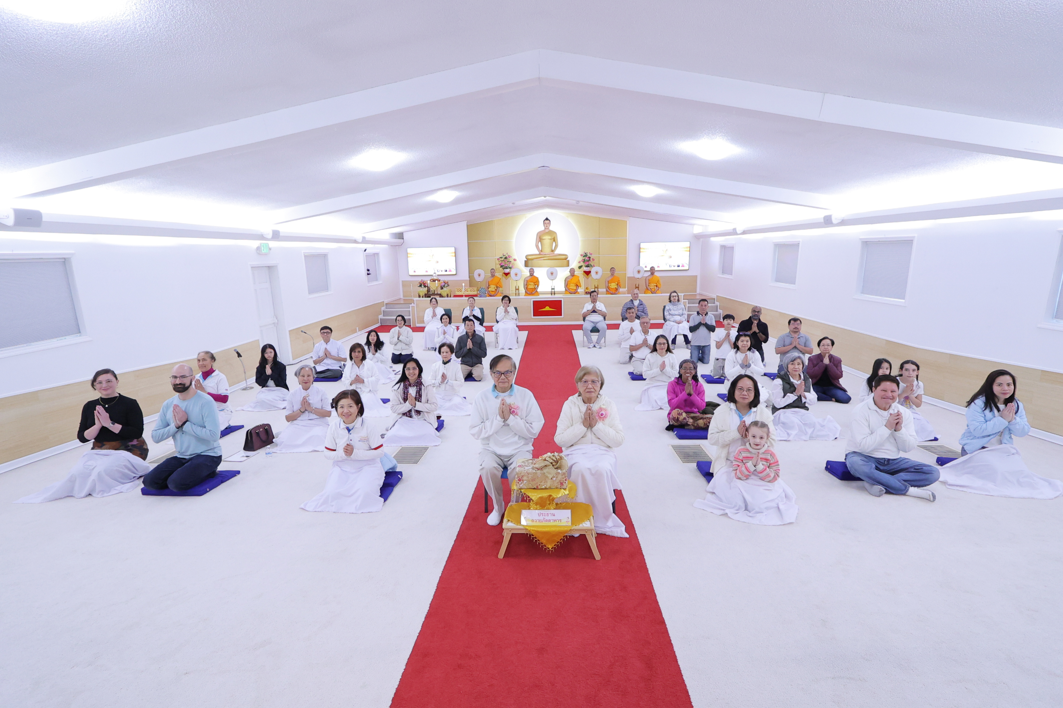 วัดพระธรรมกายจอร์เจีย จัดงานบุญวันอาทิตย์