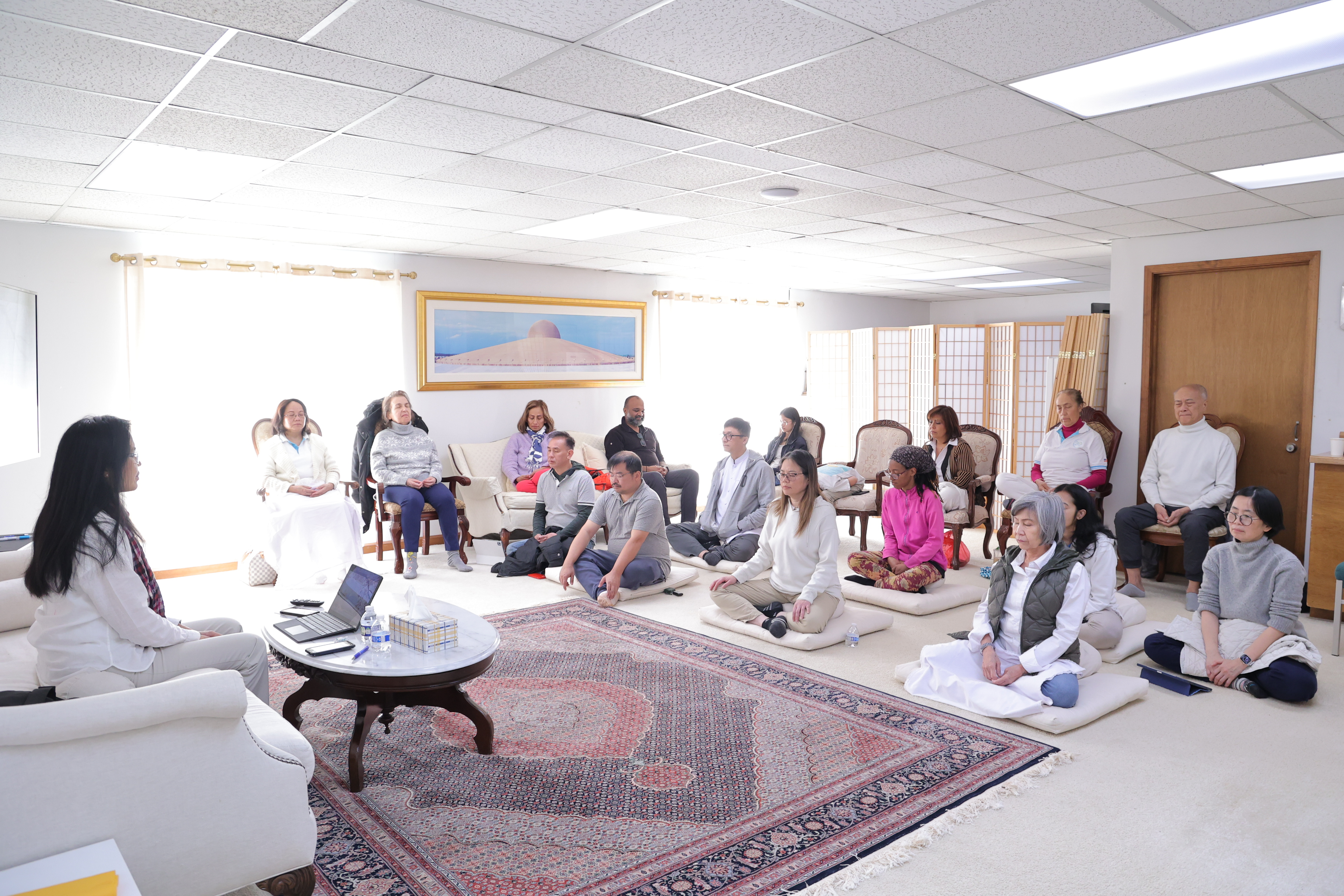 วัดพระธรรมกายจอร์เจีย จัดงานบุญวันอาทิตย์