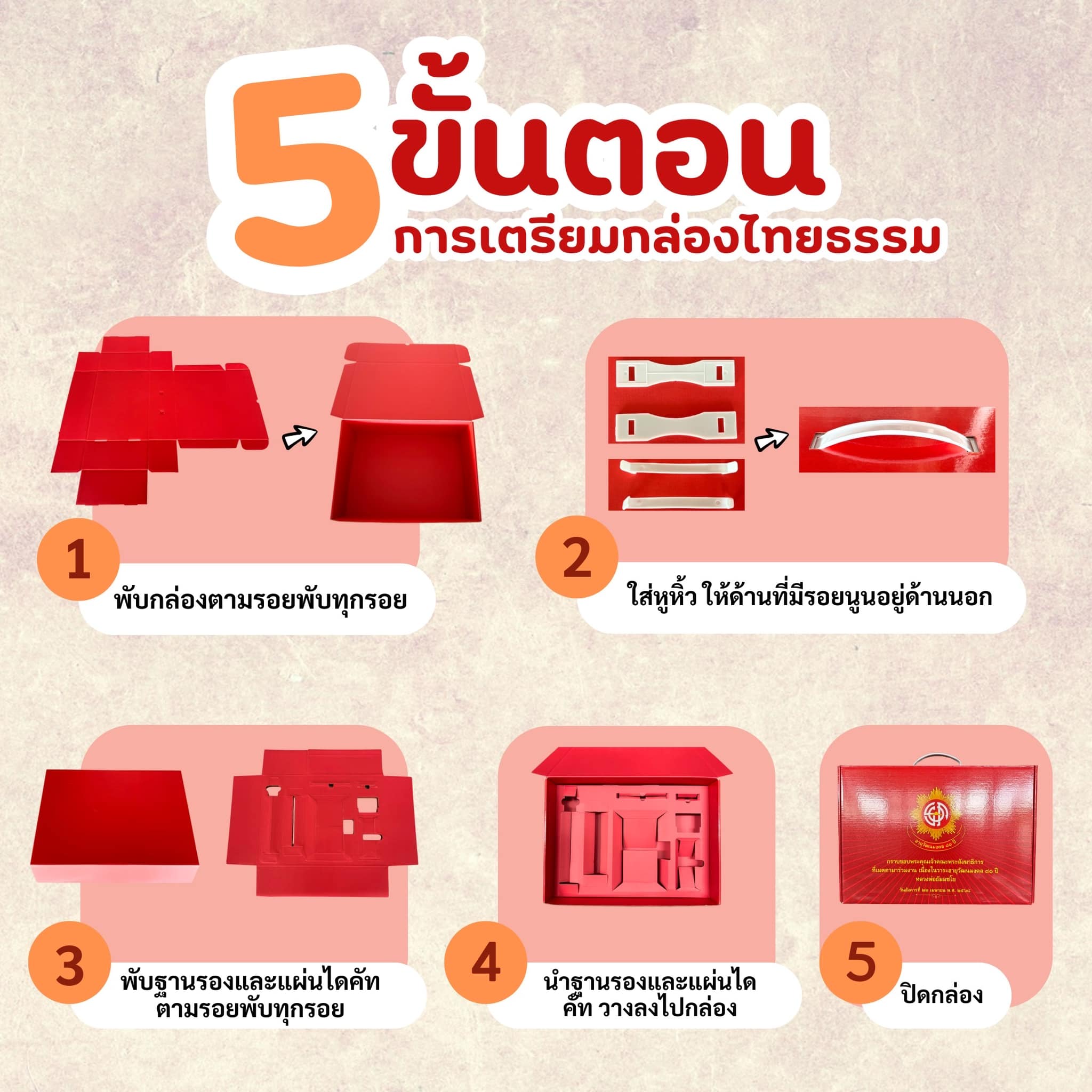 เตรียมไทยธรรม ถวายมหาสังฆทาน 40,000 กว่าวัดทั่วไทย