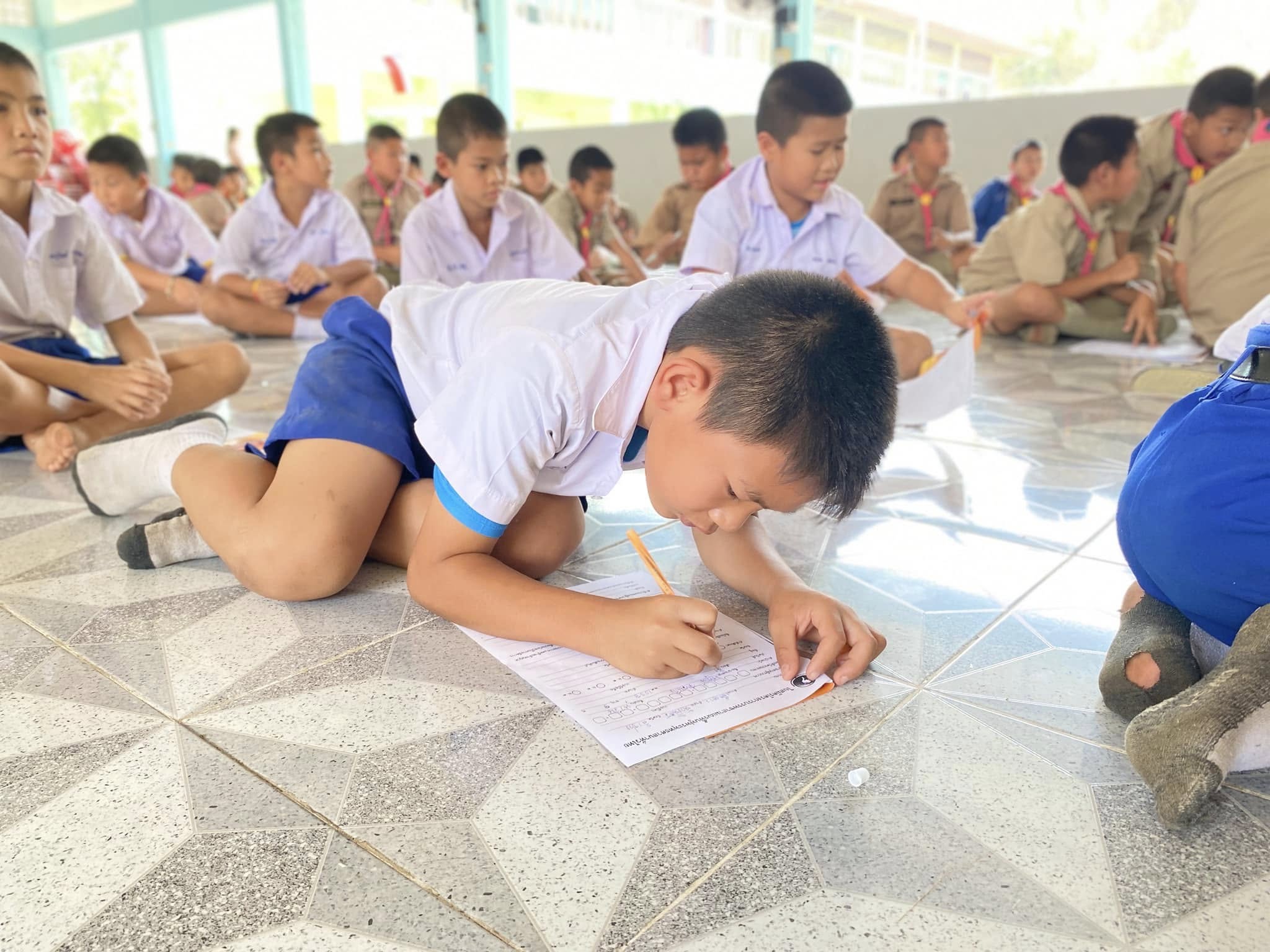 บรรยากาศชวนบวชสามเณรภาคฤดูร้อน จ.ลำปาง