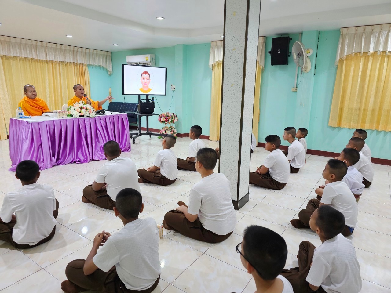 บรรยากาศชวนบวชสามเณรภาคฤดูร้อน จ.พระนครศรีอยุธยา