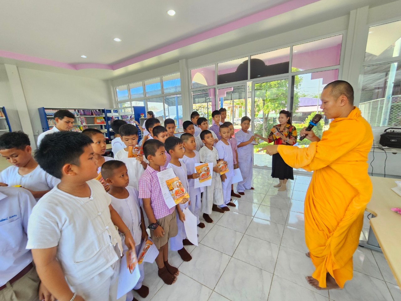 บรรยากาศชวนบวชสามเณรภาคฤดูร้อน จ.พระนครศรีอยุธยา