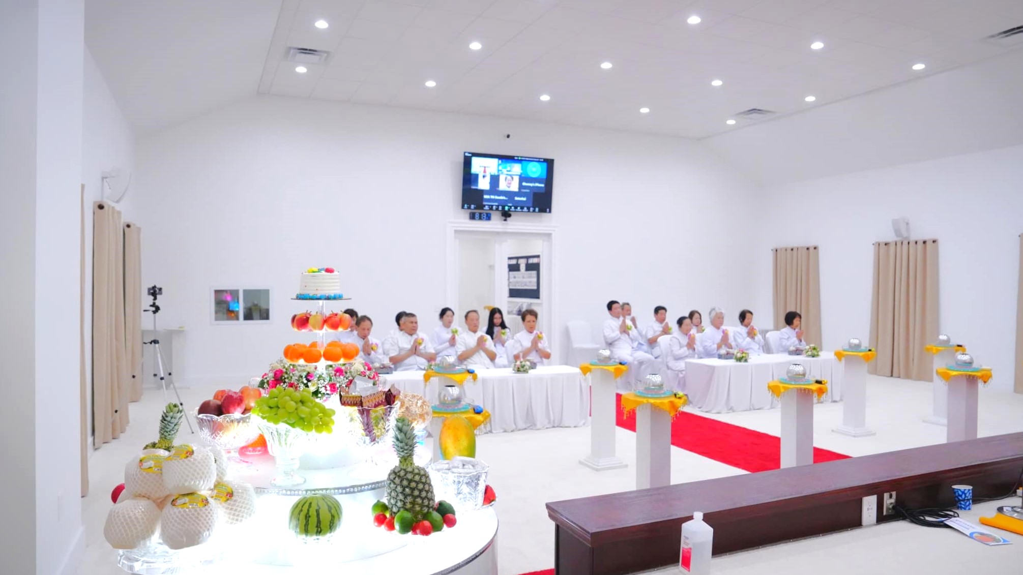 วัดพระธรรมกายเทนเนสซี จัดงานบุญบูชาข้าวพระ