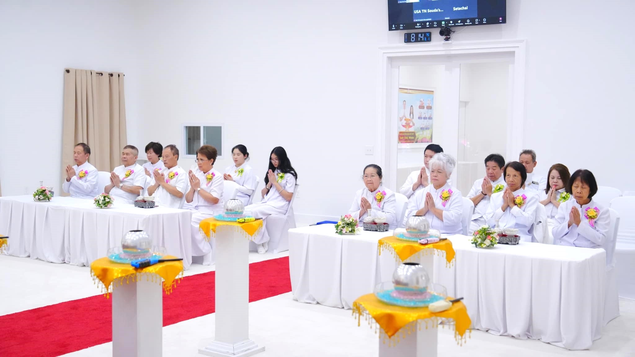 วัดพระธรรมกายเทนเนสซี จัดงานบุญบูชาข้าวพระ