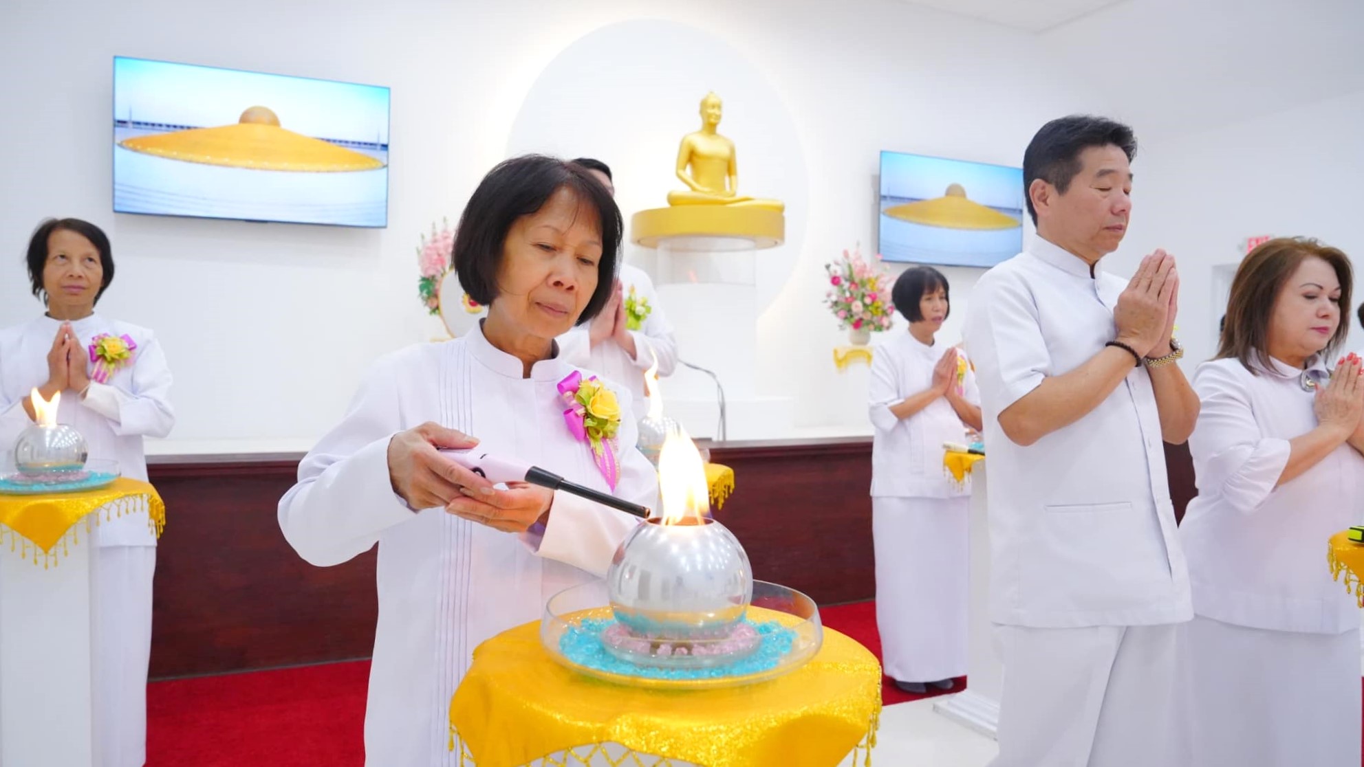 วัดพระธรรมกายเทนเนสซี จัดงานบุญบูชาข้าวพระ