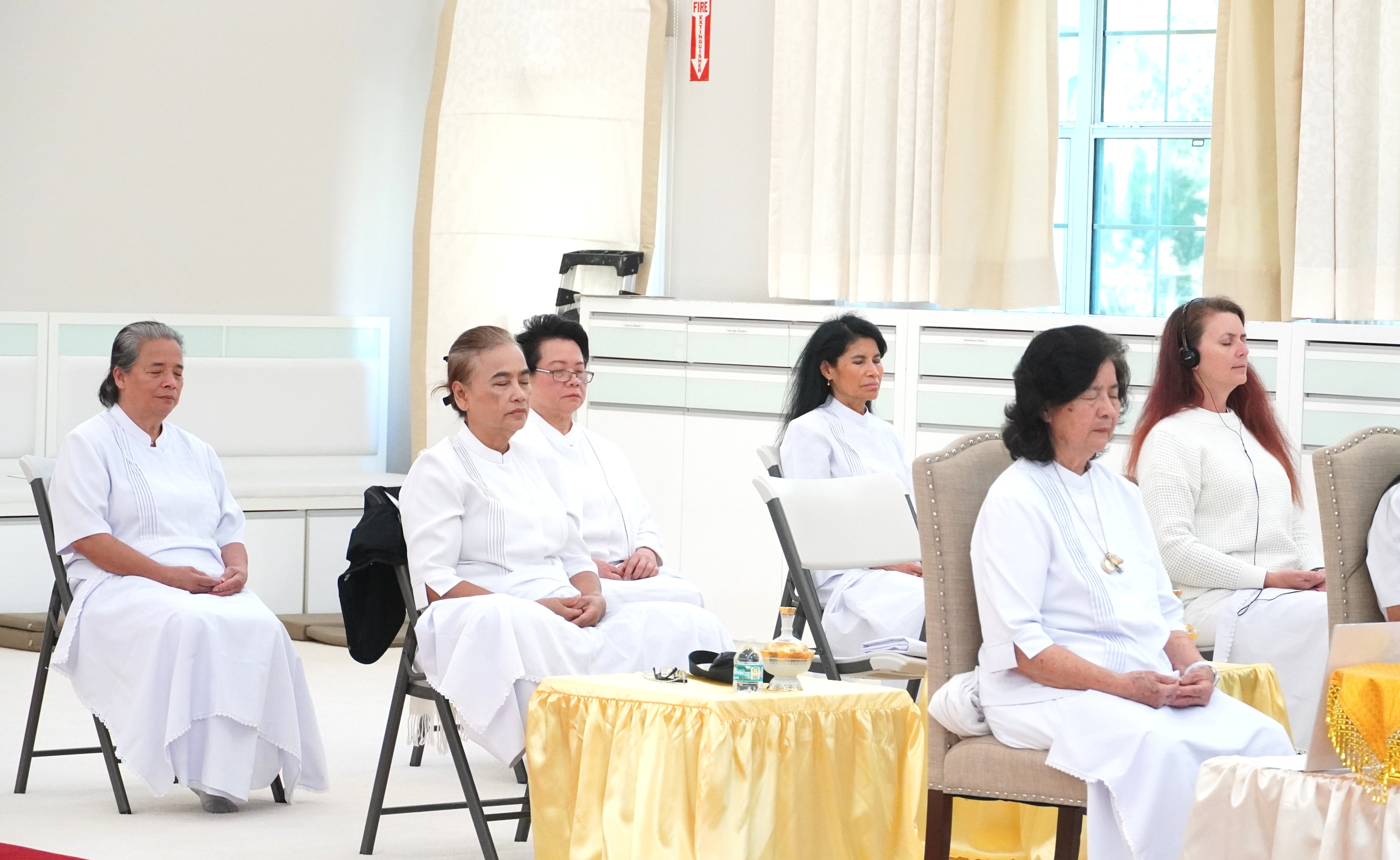 วัดพระธรรมกายฟลอริดา จัดพิธีถวายกองบุญ มหาสังฆทาน 40,000 กว่าวัดทั่วไทย