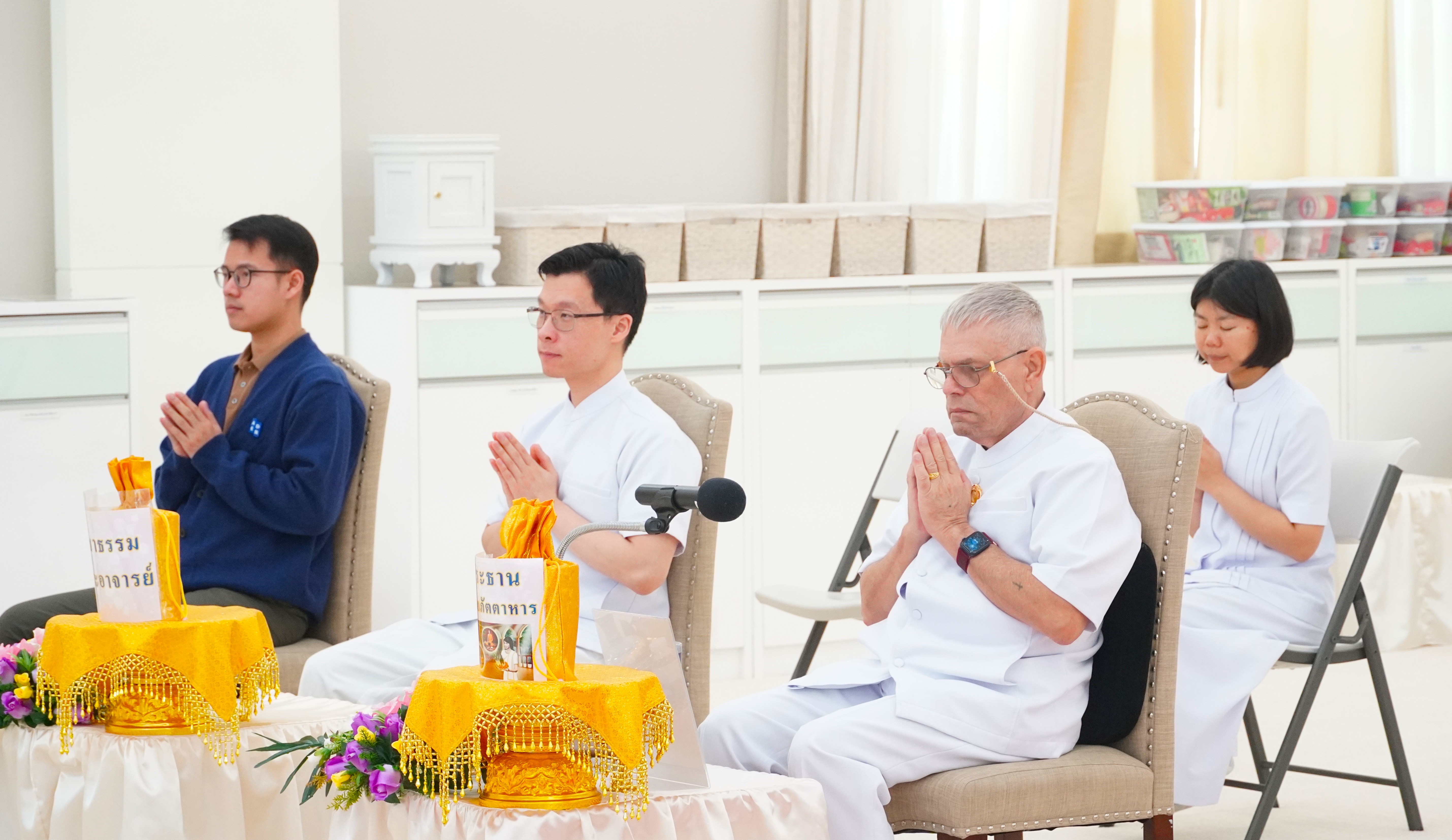 วัดพระธรรมกายฟลอริดา จัดพิธีถวายกองบุญ มหาสังฆทาน 40,000 กว่าวัดทั่วไทย