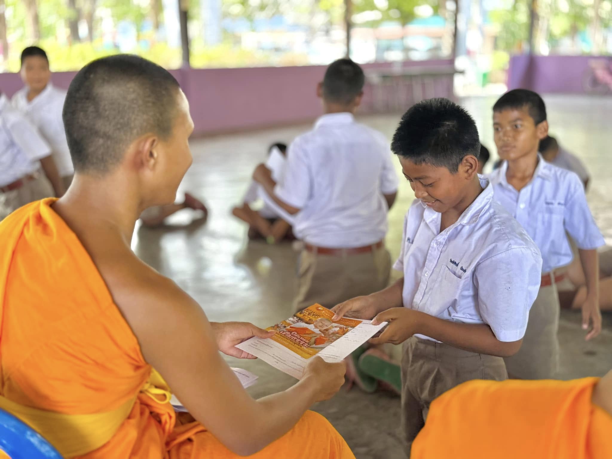 บรรยากาศชวนบวชสามเณรภาคฤดูร้อน จ.ลพบุรี