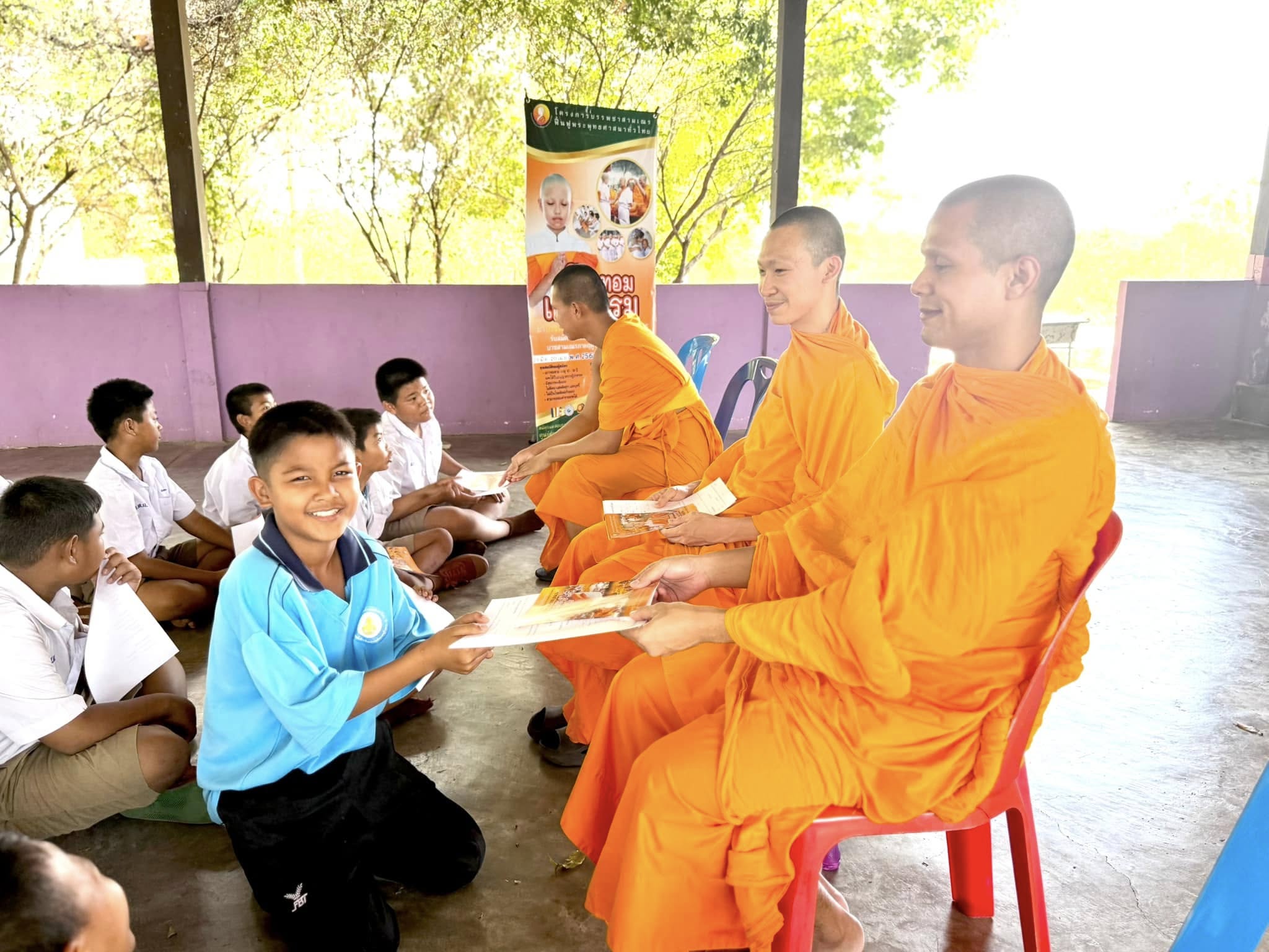 บรรยากาศชวนบวชสามเณรภาคฤดูร้อน จ.ลพบุรี