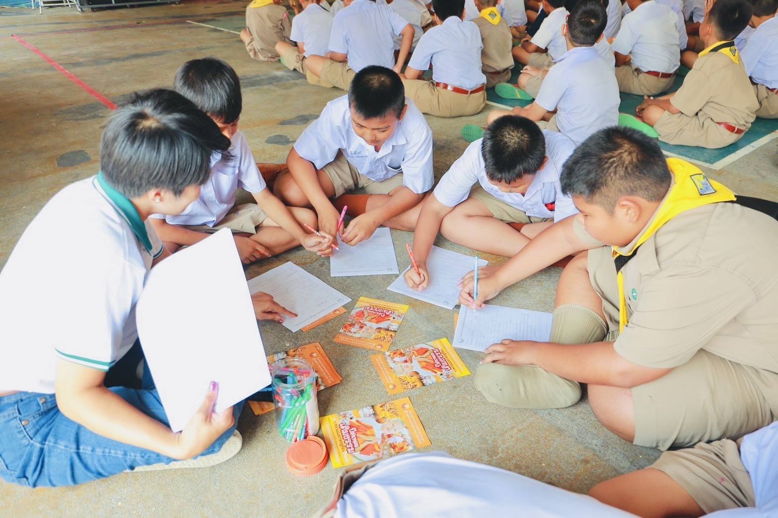 บรรยากาศชวนบวชสามเณรภาคฤดูร้อน จ.สมุทรปราการ