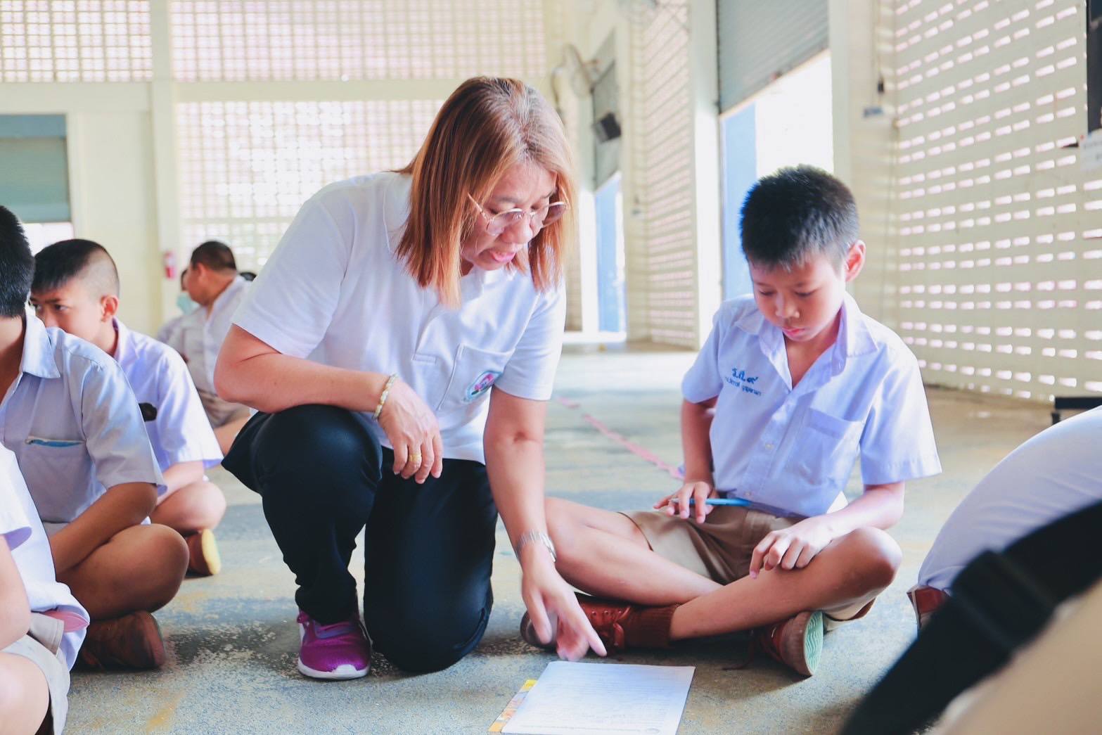 บรรยากาศชวนบวชสามเณรภาคฤดูร้อน จ.สมุทรปราการ
