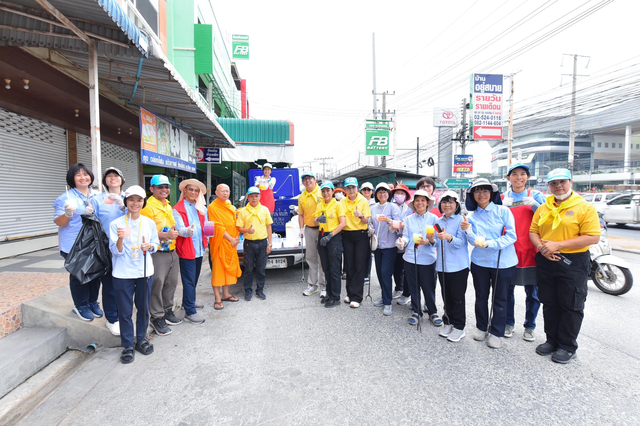 “คลองหลวง เมืองสะอาด”กิจกรรมจิตอาสาพัฒนาพื้นที่สาธารณะในพื้นที่ตำบลคลองสาม