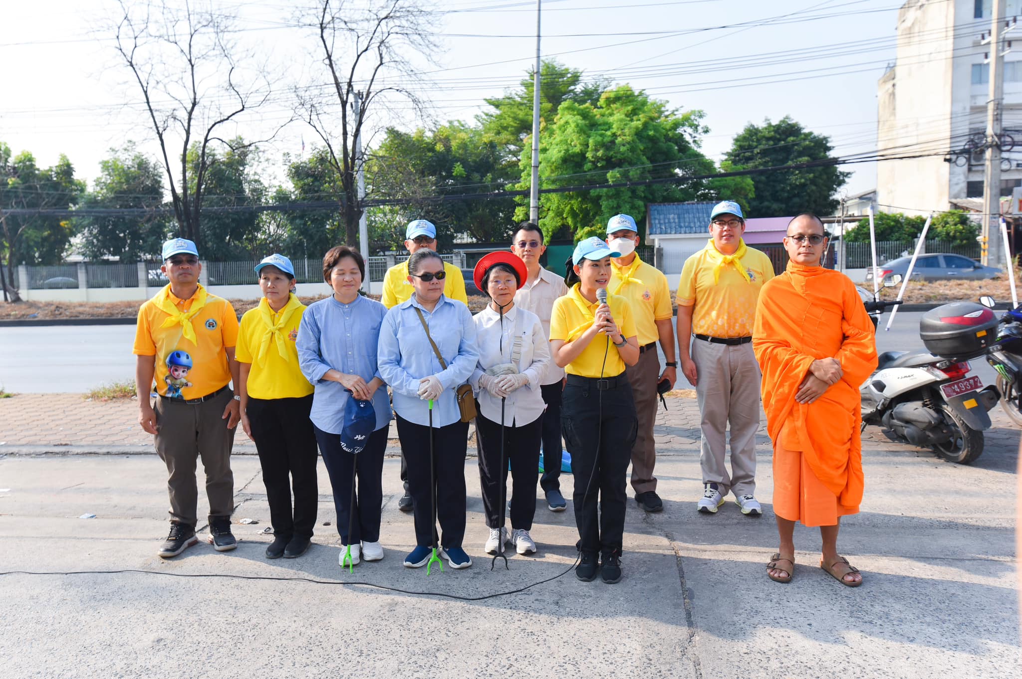 “คลองหลวง เมืองสะอาด”กิจกรรมจิตอาสาพัฒนาพื้นที่สาธารณะในพื้นที่ตำบลคลองสาม