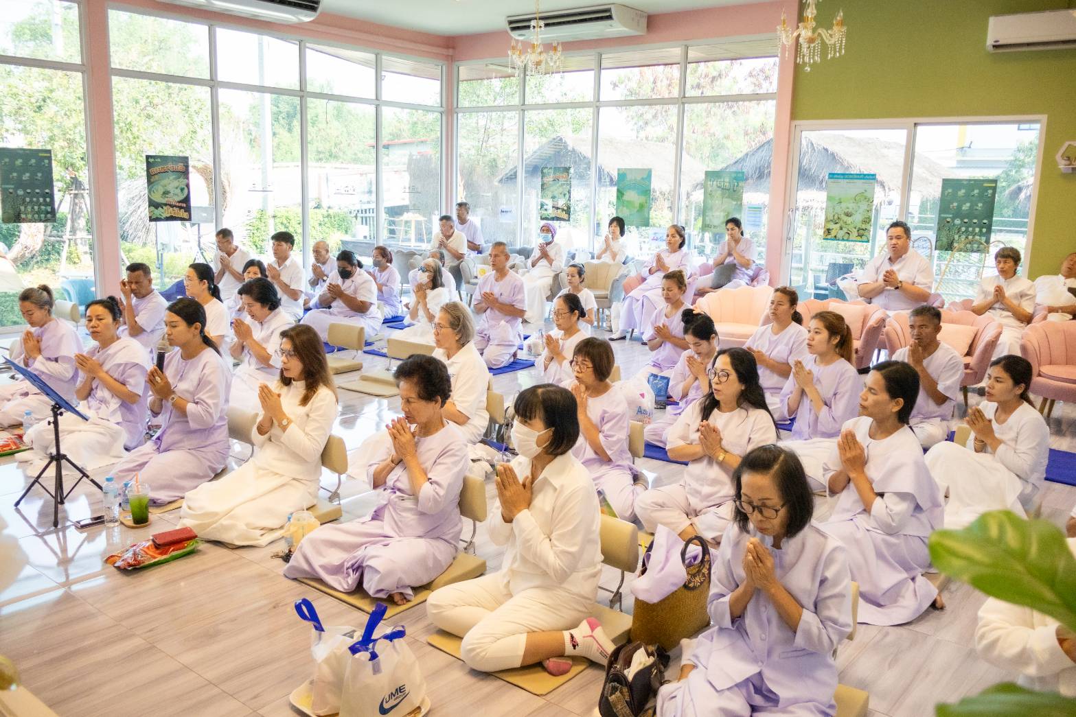 ปฏิบัติธรรมสงกรานต์  ณ โชติการีสอร์ท นครนายก