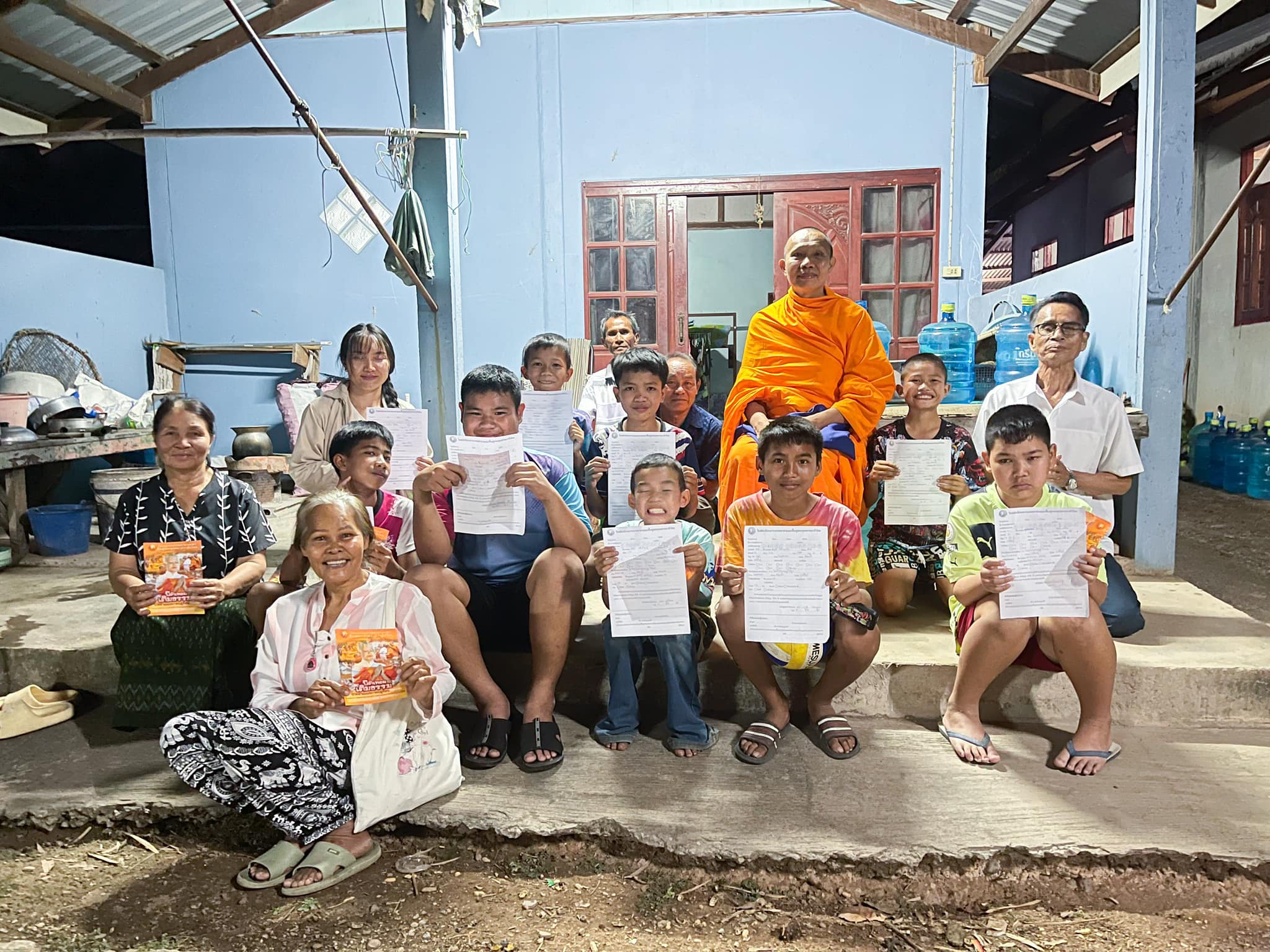 บรรยากาศชวนบวชสามเณรภาคฤดูร้อน จ.กาฬสินธุ์