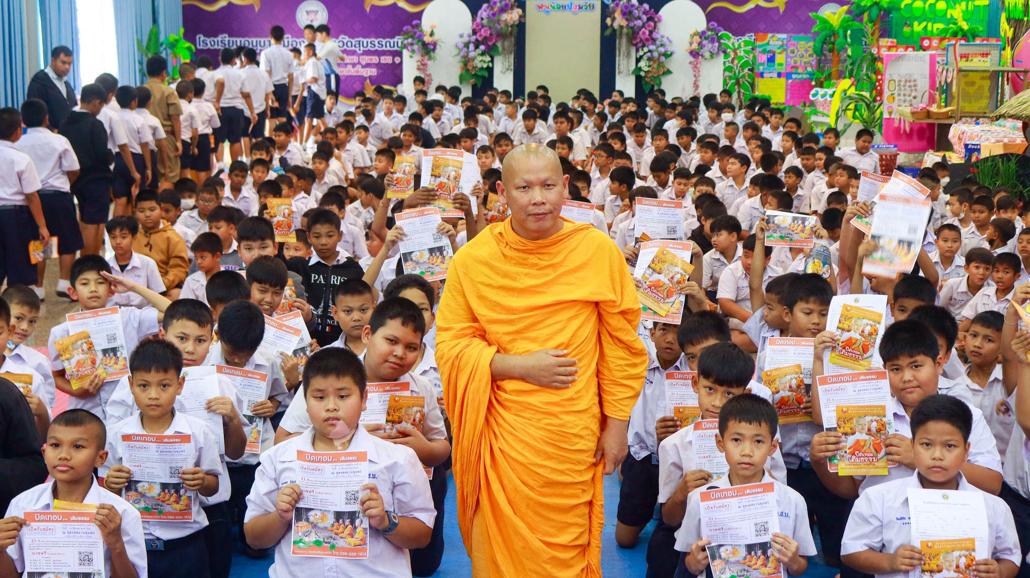 บรรยากาศชวนบวชสามเณรภาคฤดูร้อน จ.พระนครศรีอยุธยา