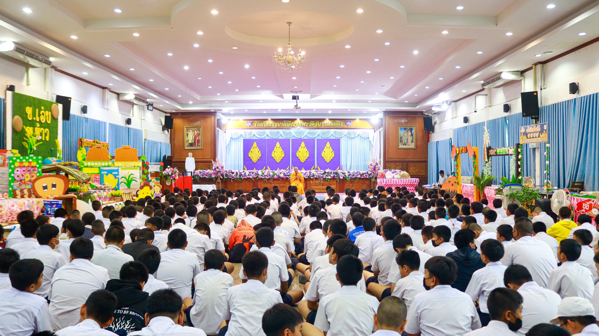 บรรยากาศชวนบวชสามเณรภาคฤดูร้อน จ.พระนครศรีอยุธยา