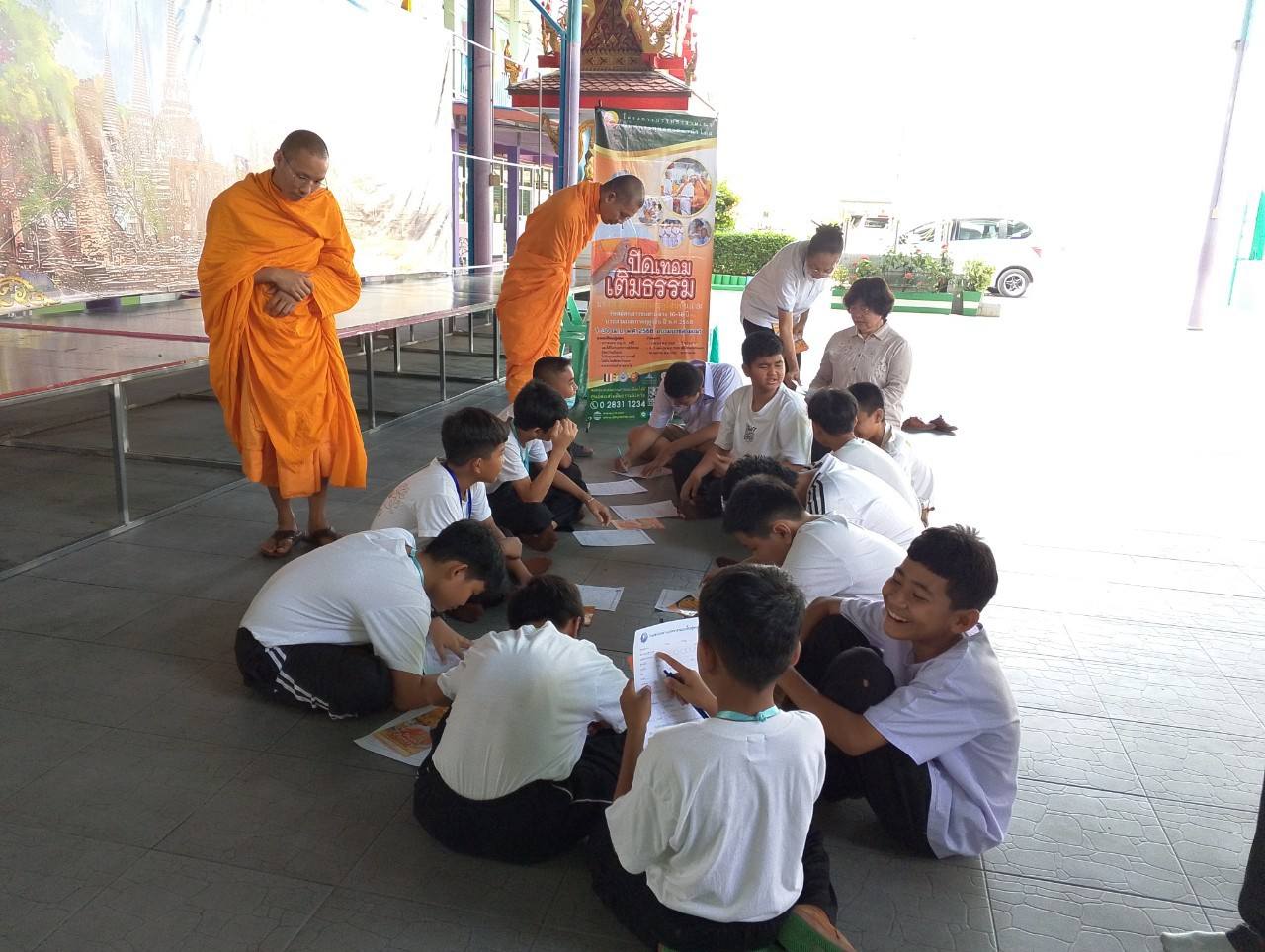 บรรยากาศชวนบวชสามเณรภาคฤดูร้อน จ.พระนครศรีอยุธยา