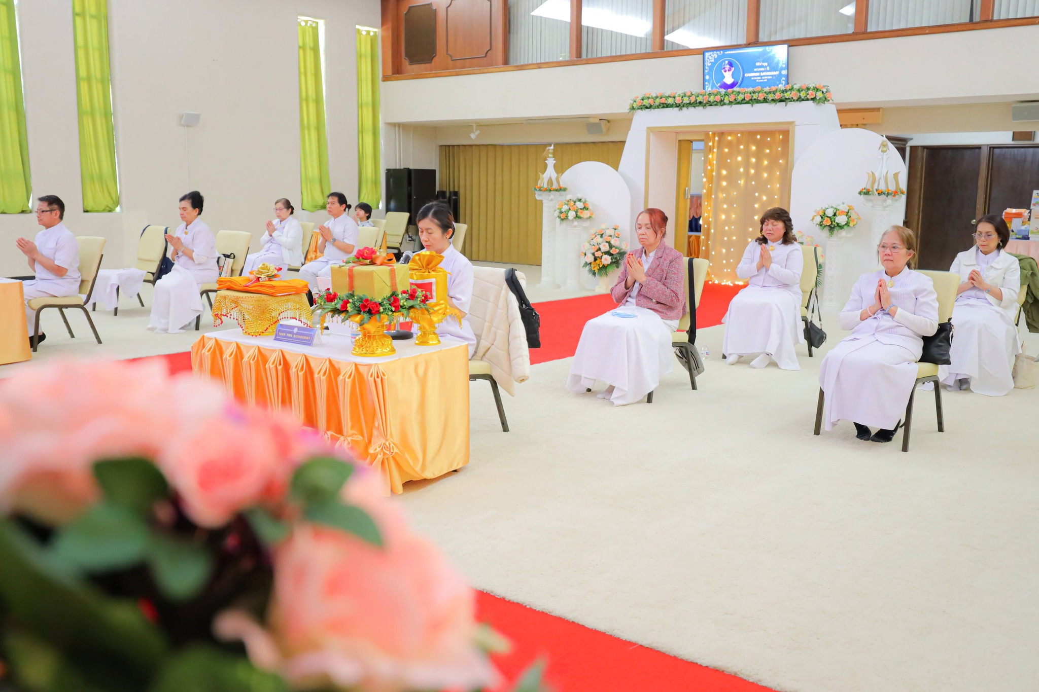 วัดพระธรรมกายแคนซัส จัดงานบุญวันอาทิตย์