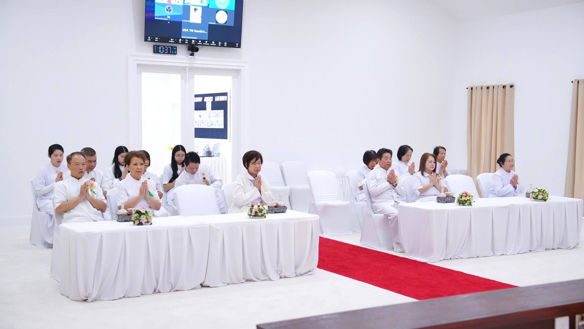 วัดพระธรรมกายเทนเนสซี จัดงานบุญวันอาทิตย์