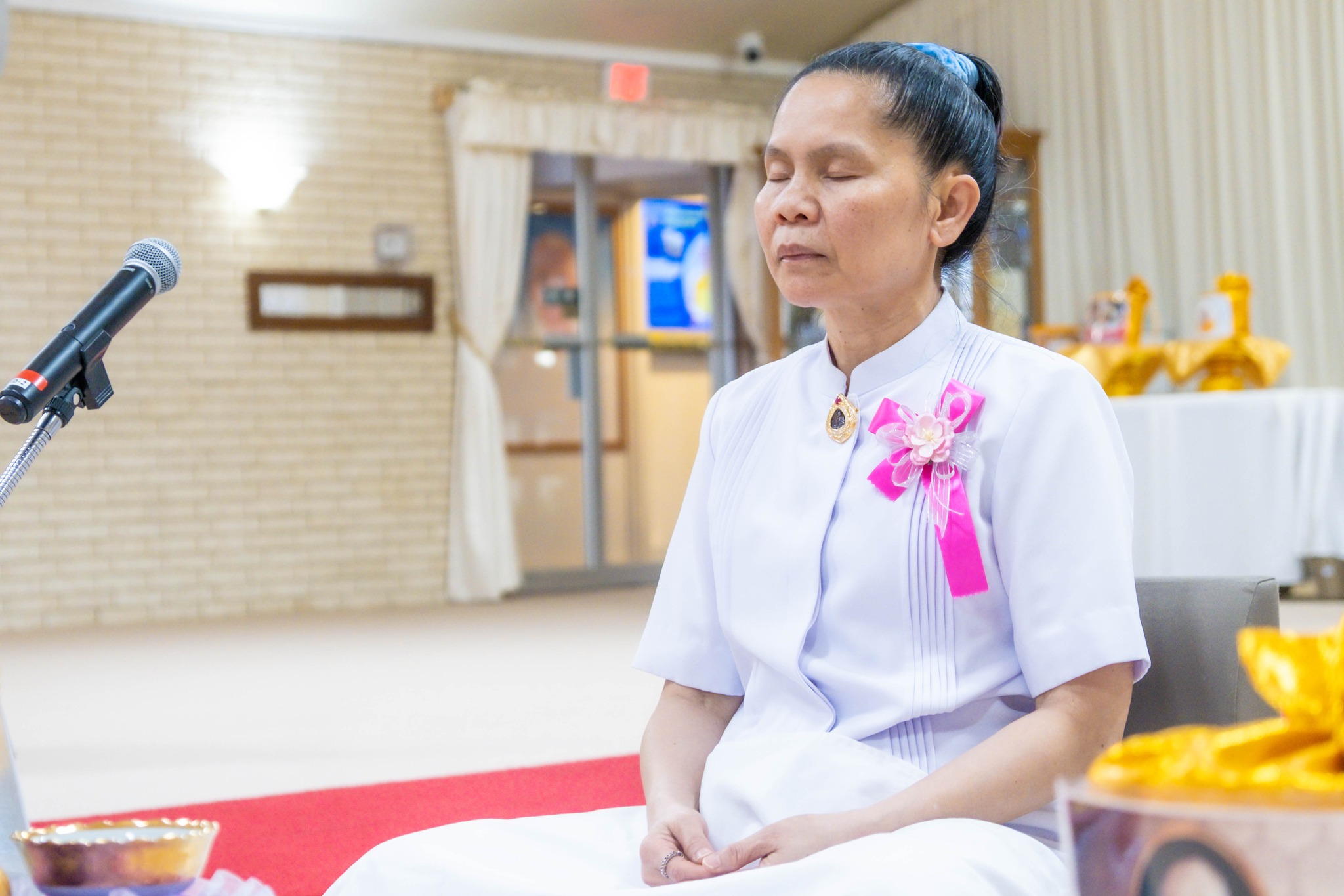 วัดพระธรรมกายเท๊กซัส จัดงานบุญวันอาทิตย์