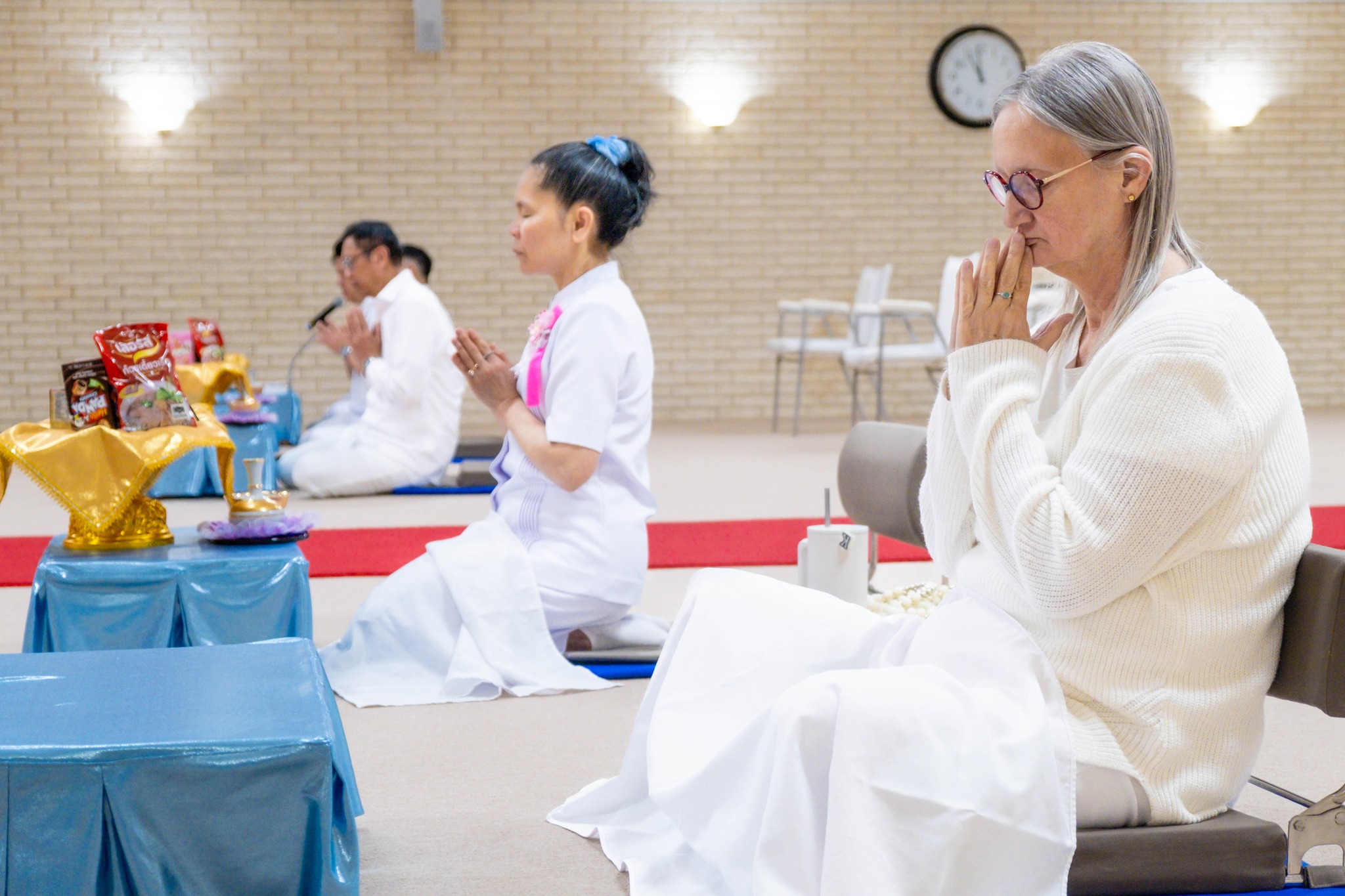 วัดพระธรรมกายเท๊กซัส จัดงานบุญวันอาทิตย์