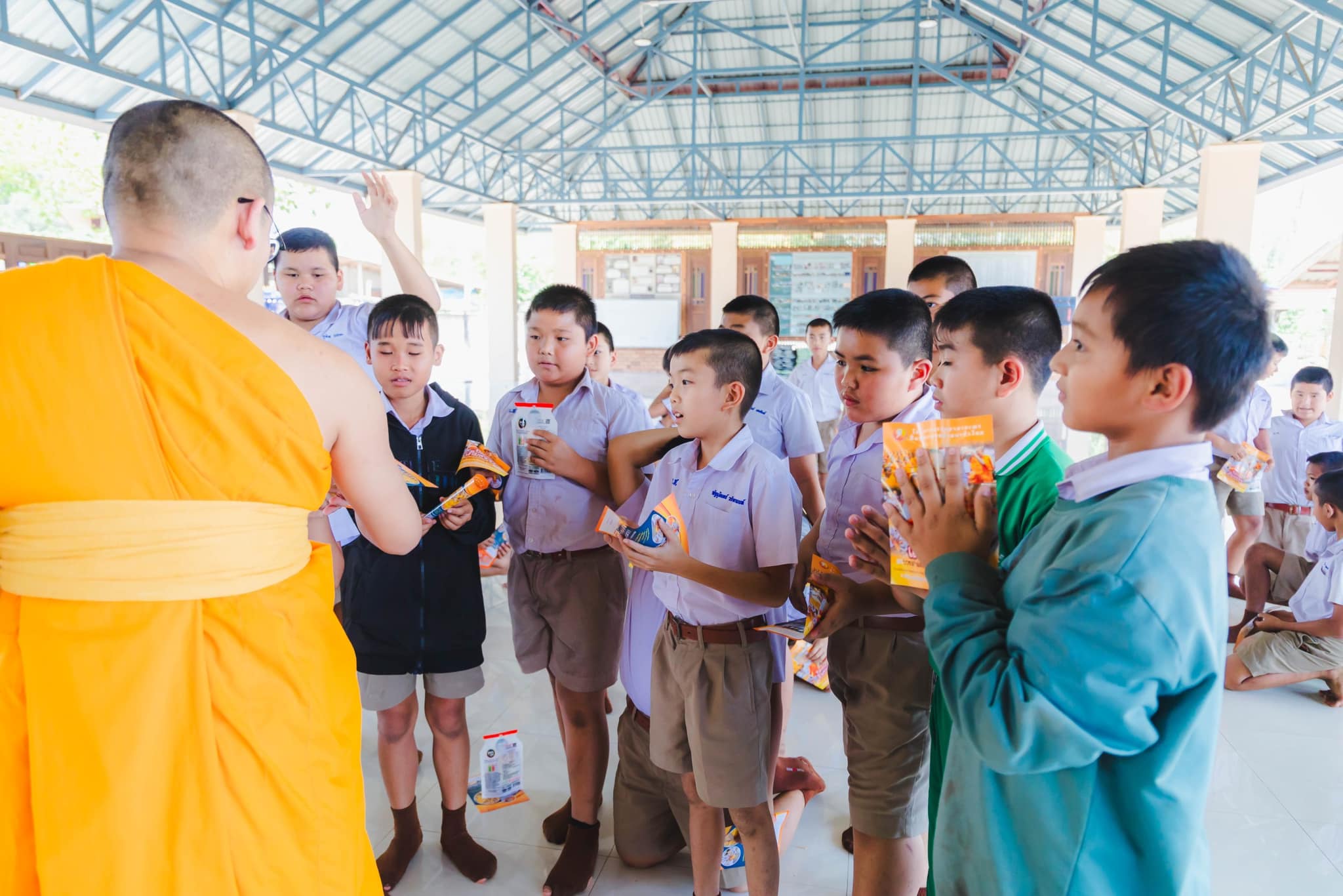 บรรยากาศชวนบวชสามเณรภาคฤดูร้อน จ.เลย