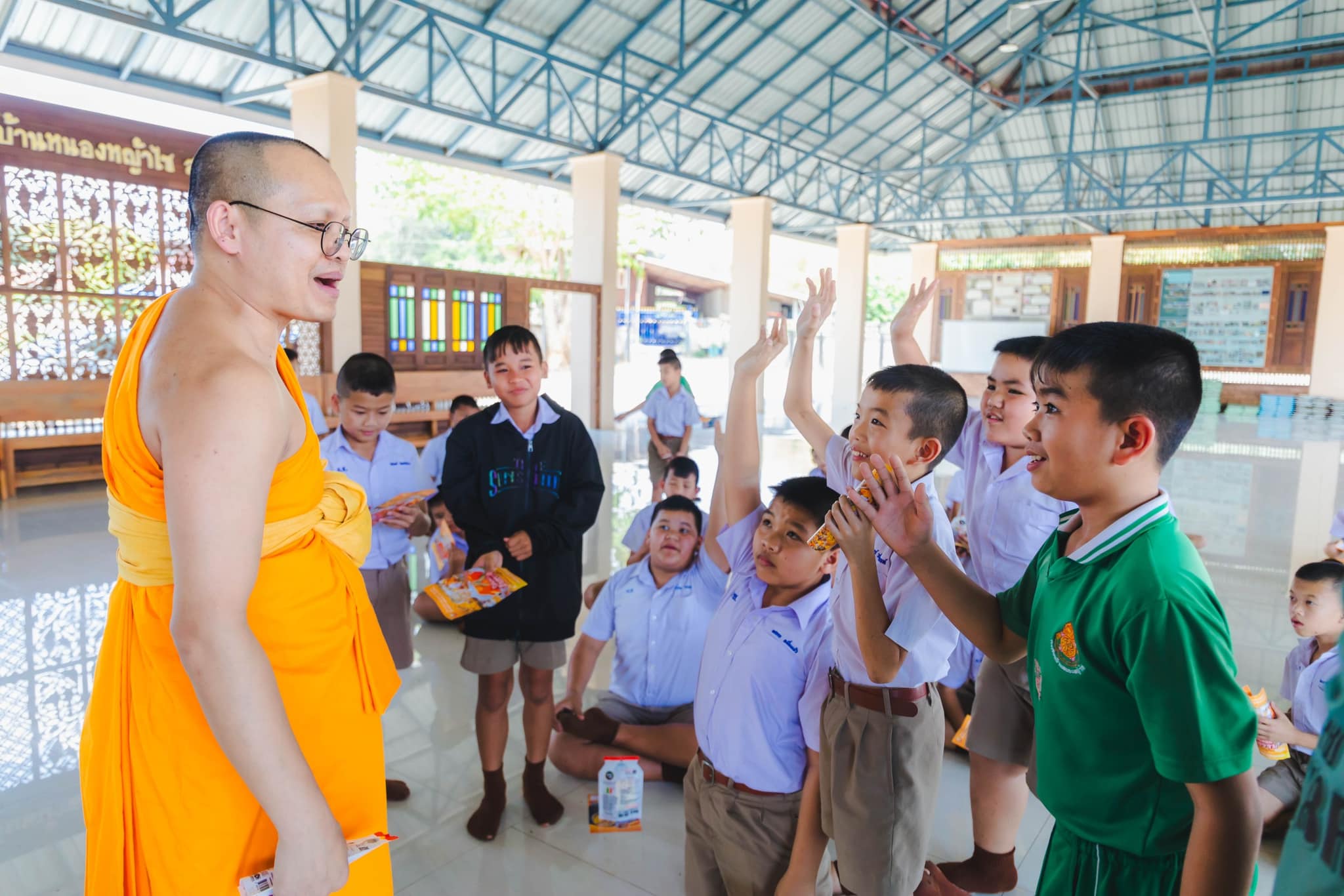 บรรยากาศชวนบวชสามเณรภาคฤดูร้อน จ.เลย