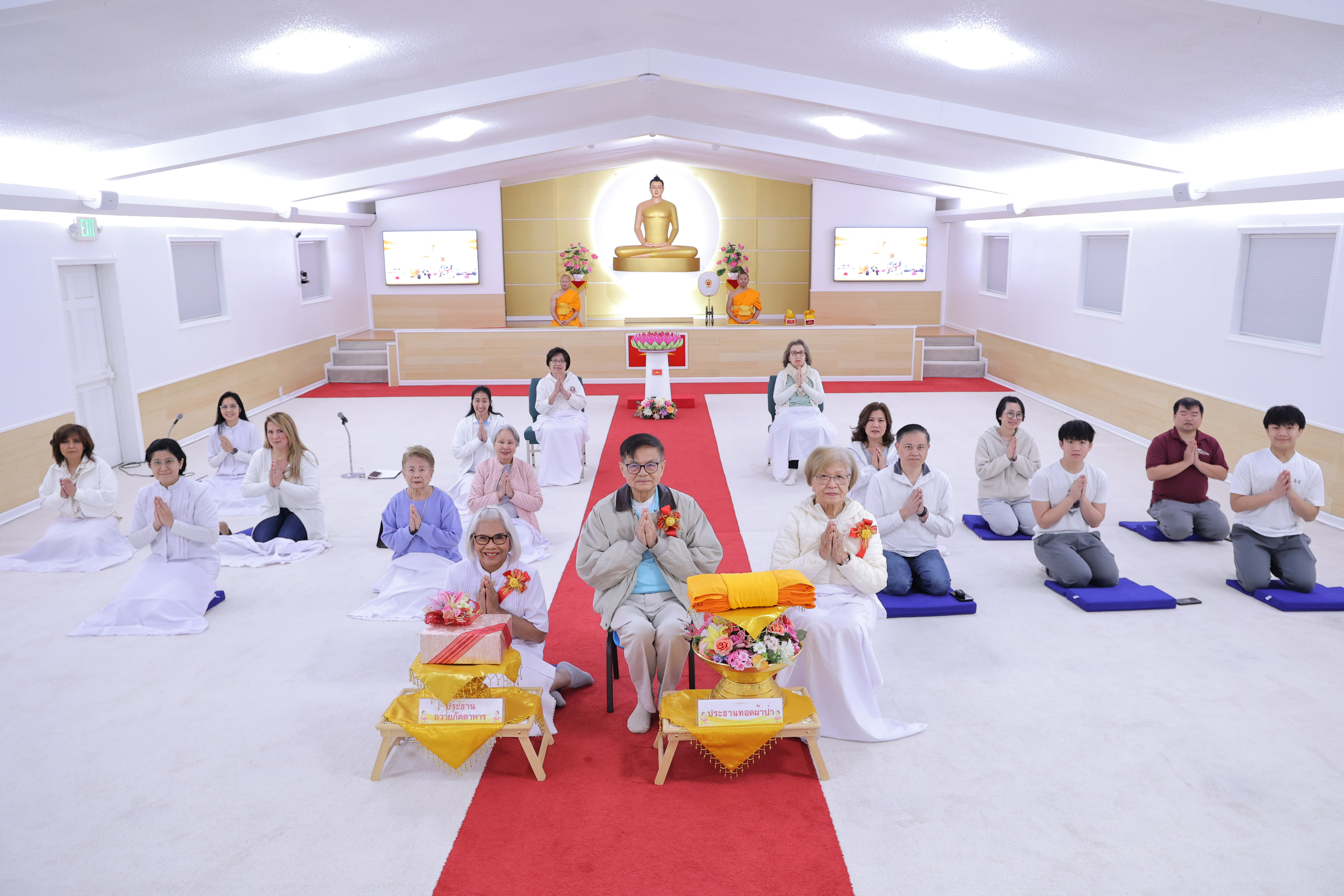 วัดพระธรรมกายจอร์เจีย จัดงานบุญวันอาทิตย์