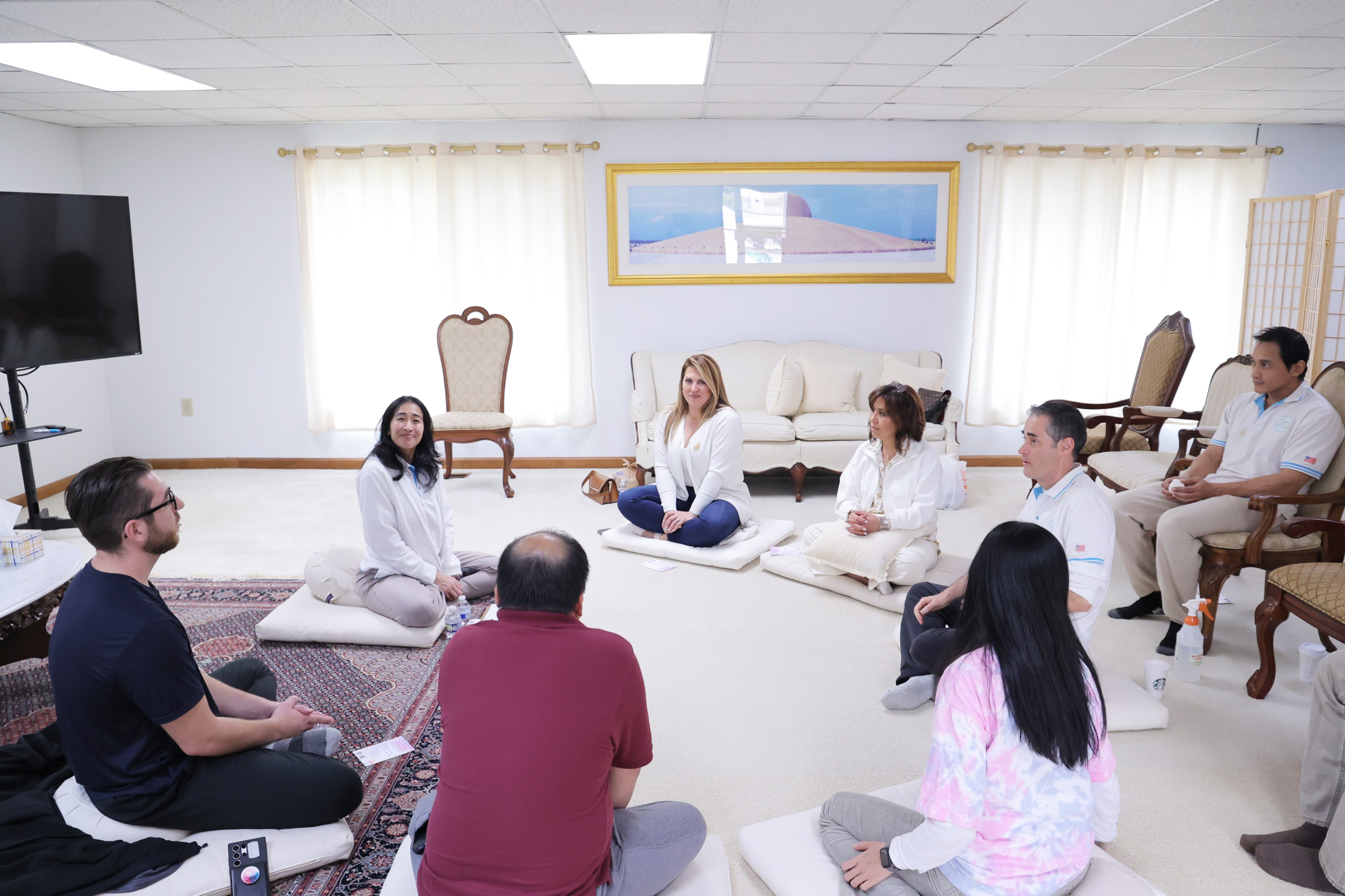 วัดพระธรรมกายจอร์เจีย จัดงานบุญวันอาทิตย์