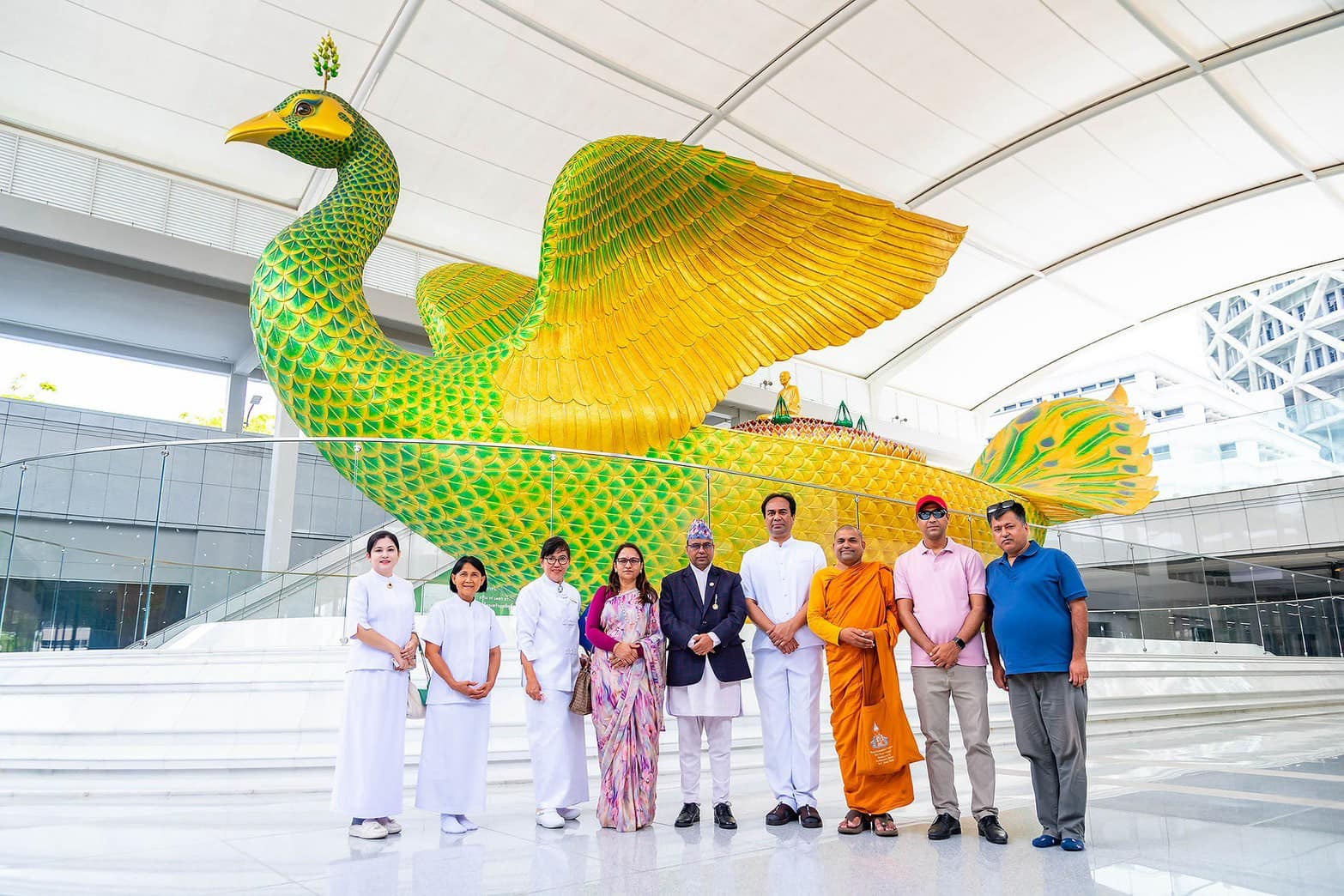 รัฐมนตรีว่าการกระทรวงวัฒนธรรม การท่องเที่ยว ประเทศเนปาล เยี่ยมชมวัดพระธรรมกาย พร้อมหารือเกี่ยวกับการส่งเสริมกิจการพุทธศาสนา และการท่องเที่ยวในเนปาล