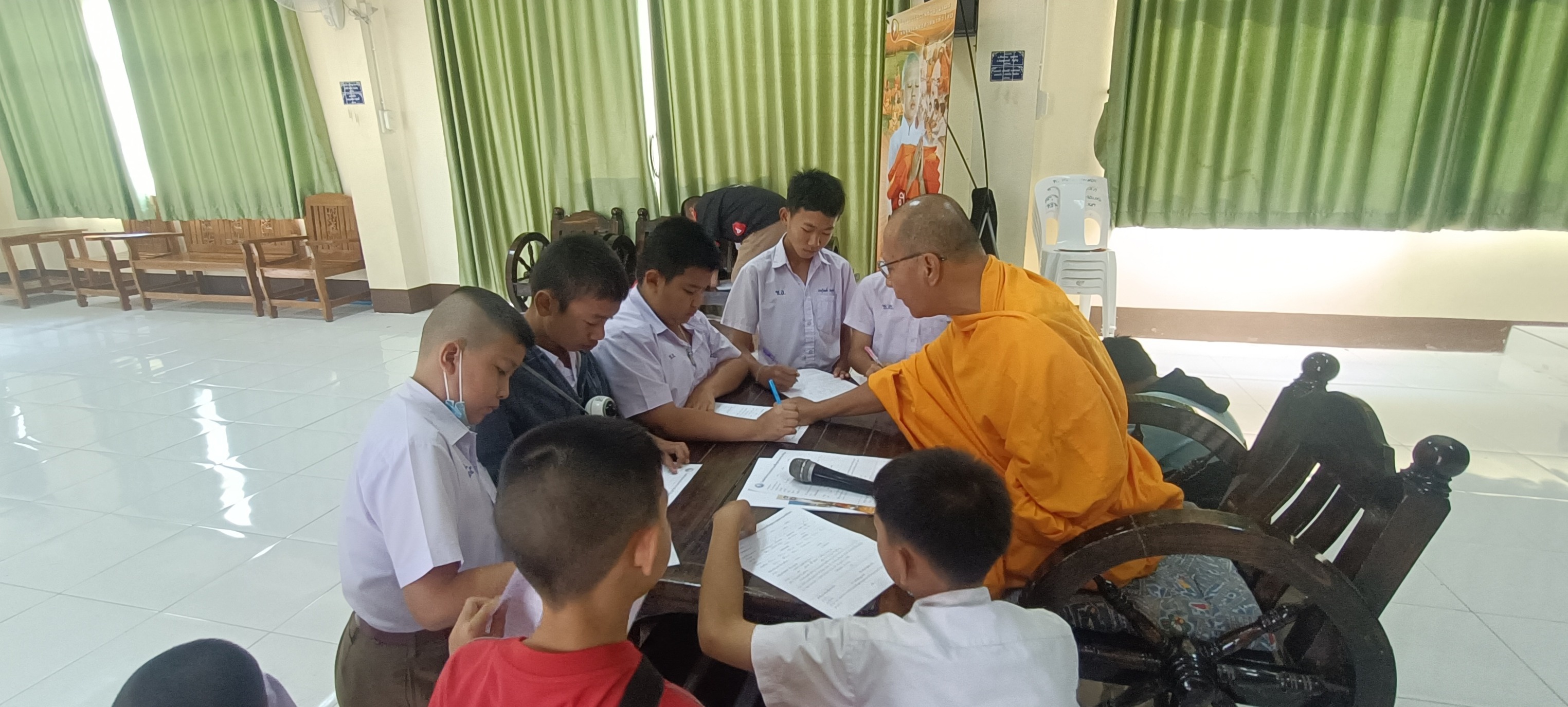 บรรยากาศชวนบวชสามเณรภาคฤดูร้อน จ.เชียงใหม่