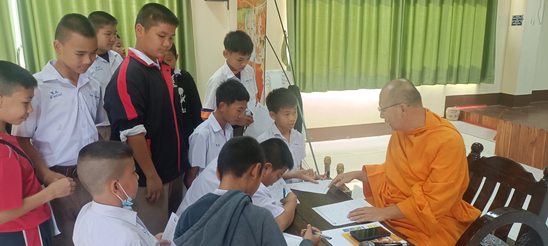 บรรยากาศชวนบวชสามเณรภาคฤดูร้อน จ.เชียงใหม่