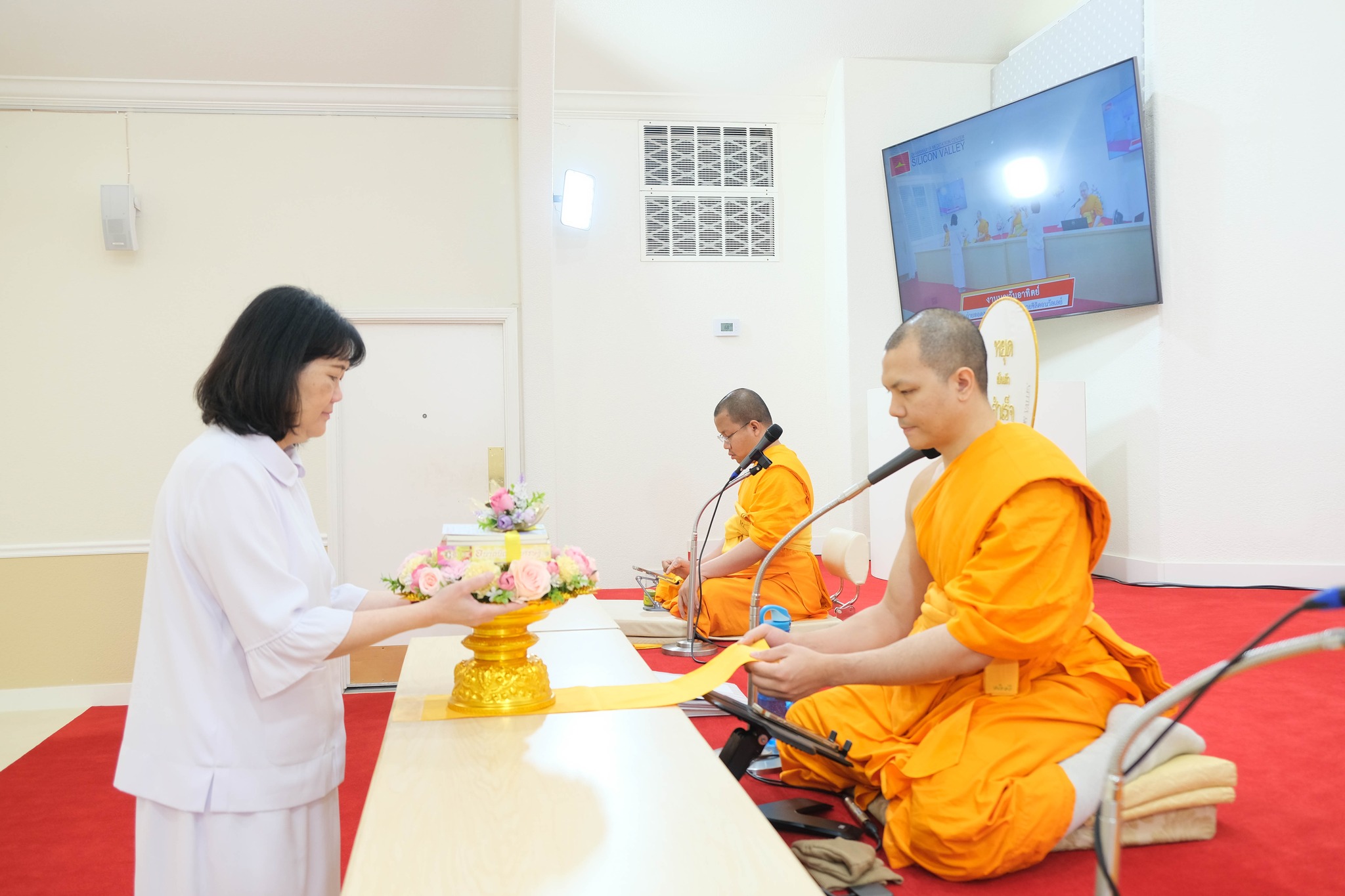 วัดพระธรรมกายซิลิคอนวัลเลย์ จัดกิจกรรมงานบุญวันอาทิตย์