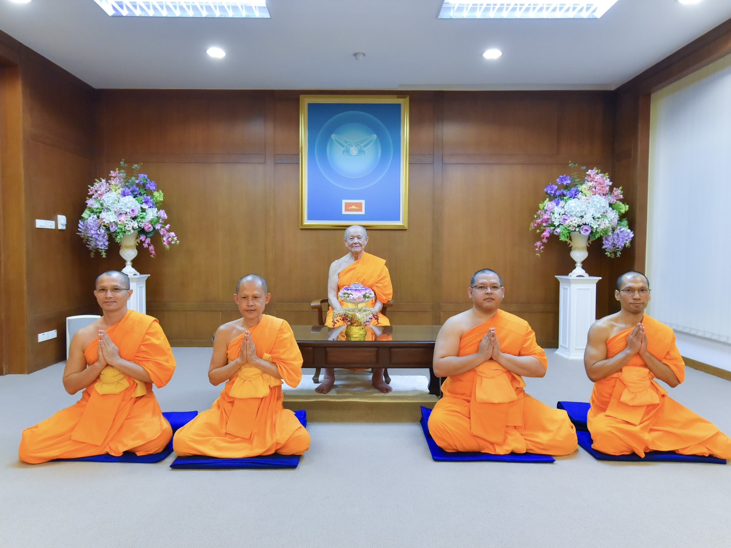 พิธีมอบพระบรมสารีริกธาตุบรรจุภายในพระเกตุสมโภชองค์พระประธาน 3 ประเทศ