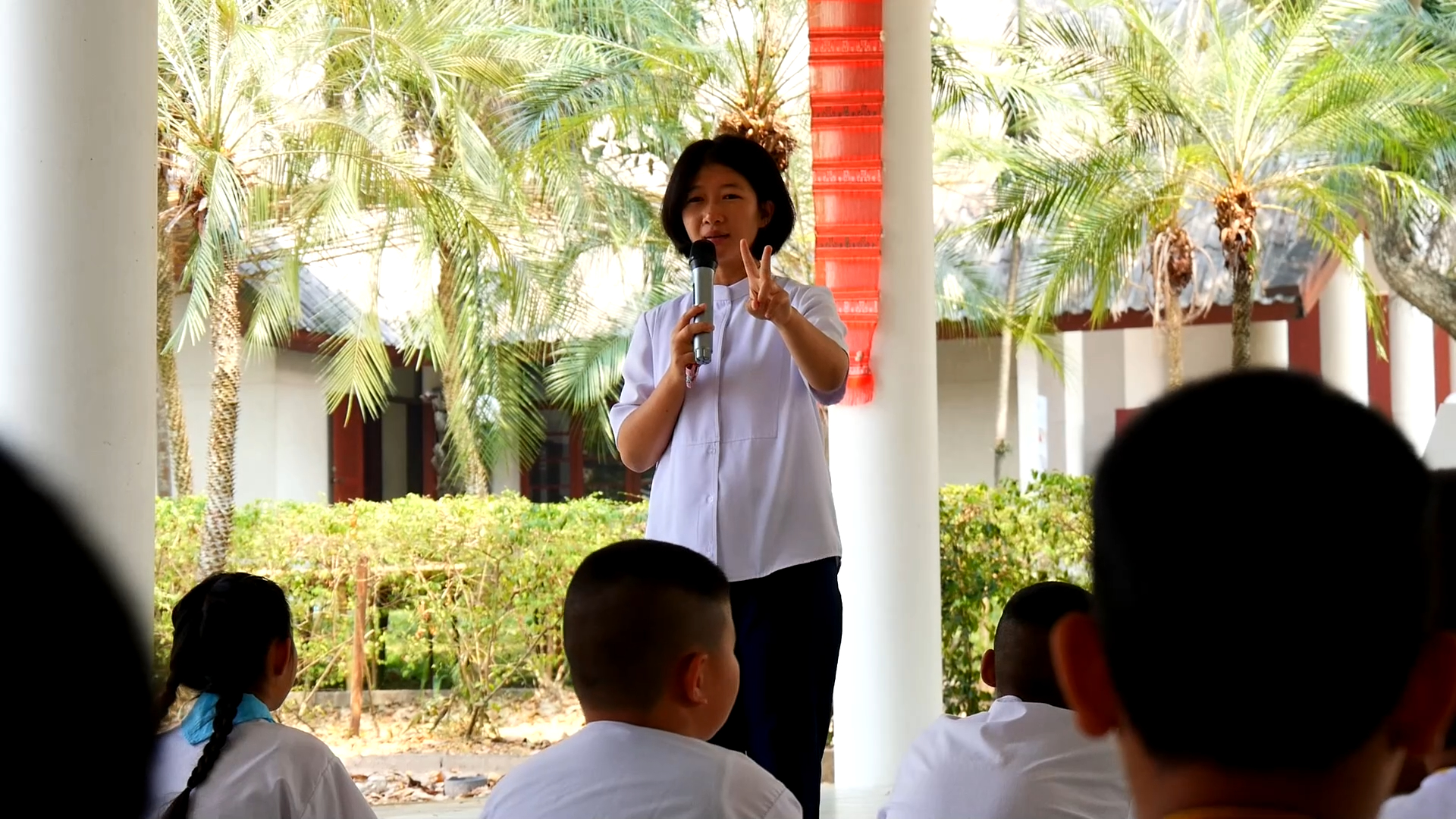 ค่ายคุณธรรม โรงเรียนหนองหาร จ.เชียงใหม่