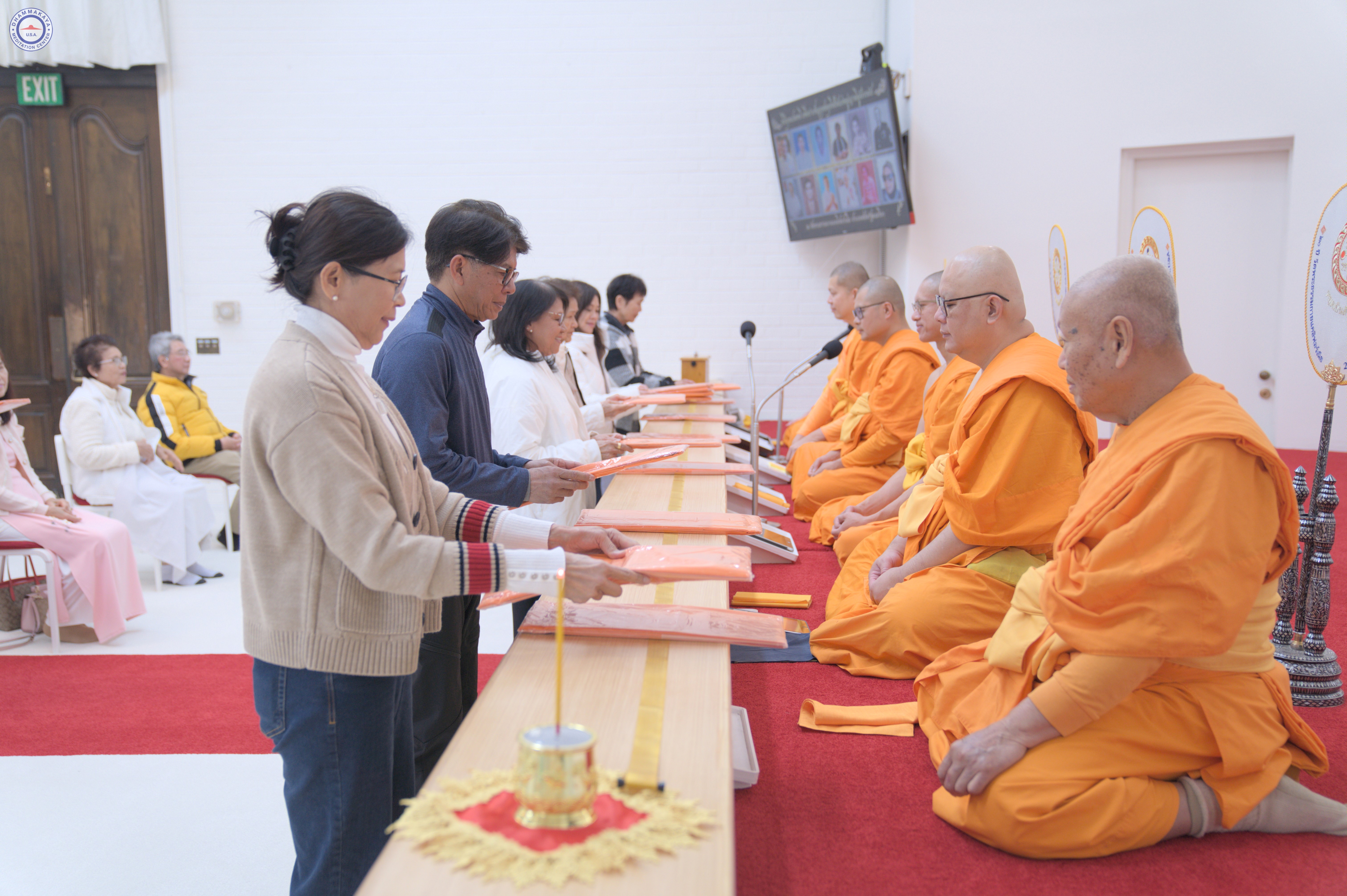 วัดพระธรรมกายแคลิฟอร์เนีย จัดพิธีบุพเปตพลี