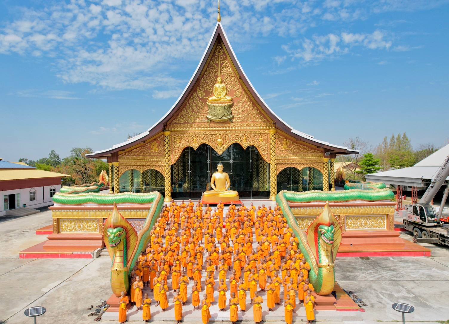 พิธีสมโภชพระประธานอุโบสถ วัดป่าอุบลแก้ว จังหวัดอุบลราชธานี