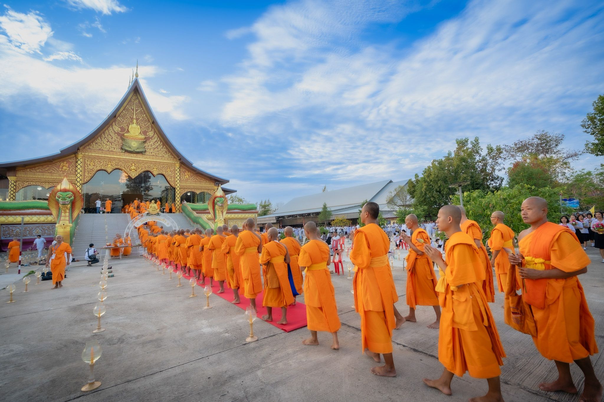 พิธีสมโภชพระประธานอุโบสถ วัดป่าอุบลแก้ว จังหวัดอุบลราชธานี