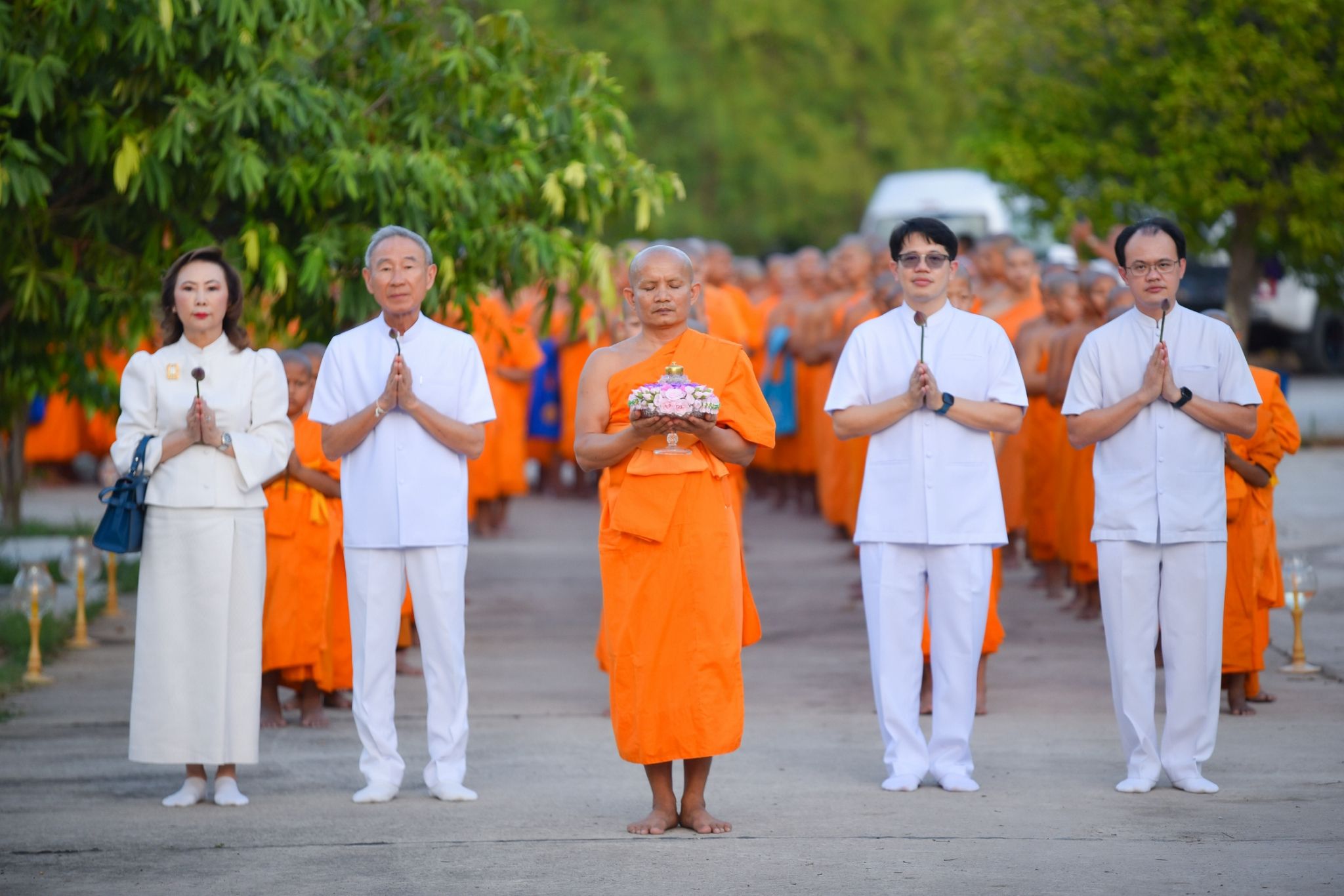 พิธีสมโภชพระประธานอุโบสถ วัดป่าอุบลแก้ว จังหวัดอุบลราชธานี