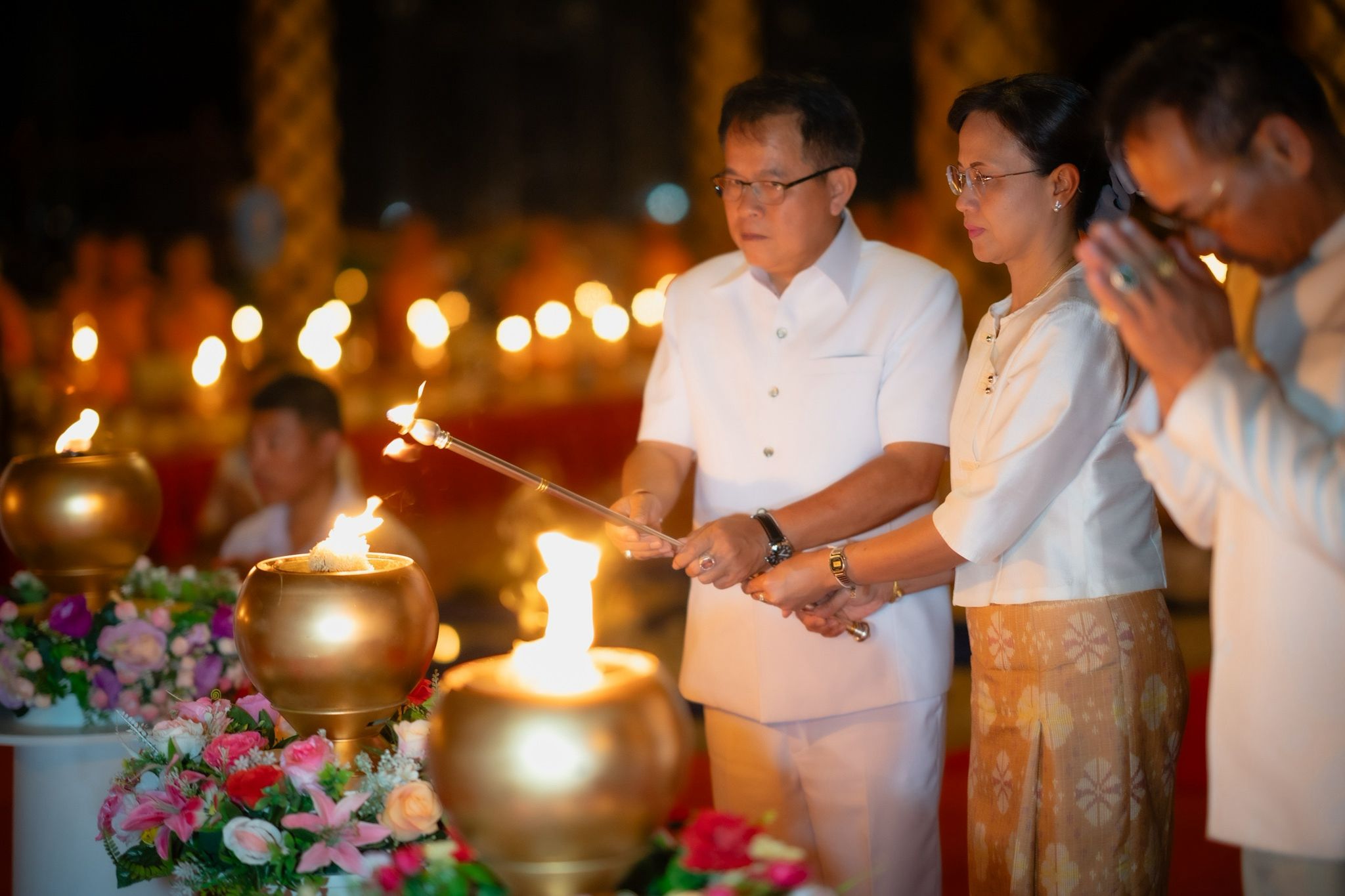 พิธีสมโภชพระประธานอุโบสถ วัดป่าอุบลแก้ว จังหวัดอุบลราชธานี