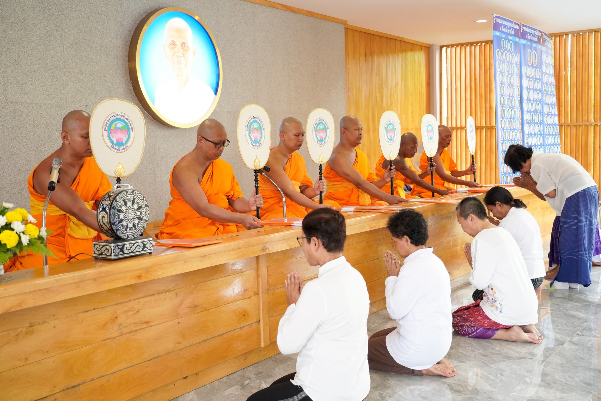 ที่พักสงฆ์บ้านร่มเย็น จัดพิธีบุพเปตพลี