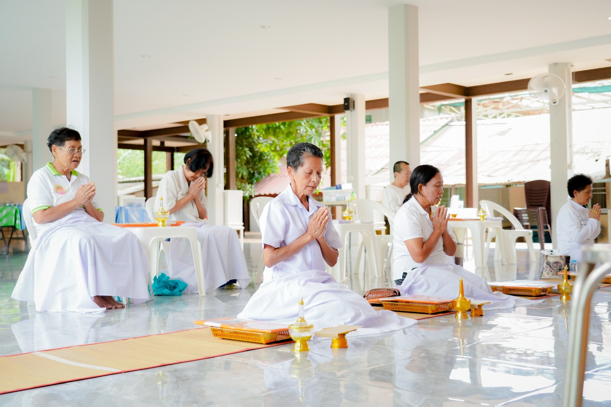 ที่พักสงฆ์บ้านร่มเย็น จัดพิธีบุพเปตพลี