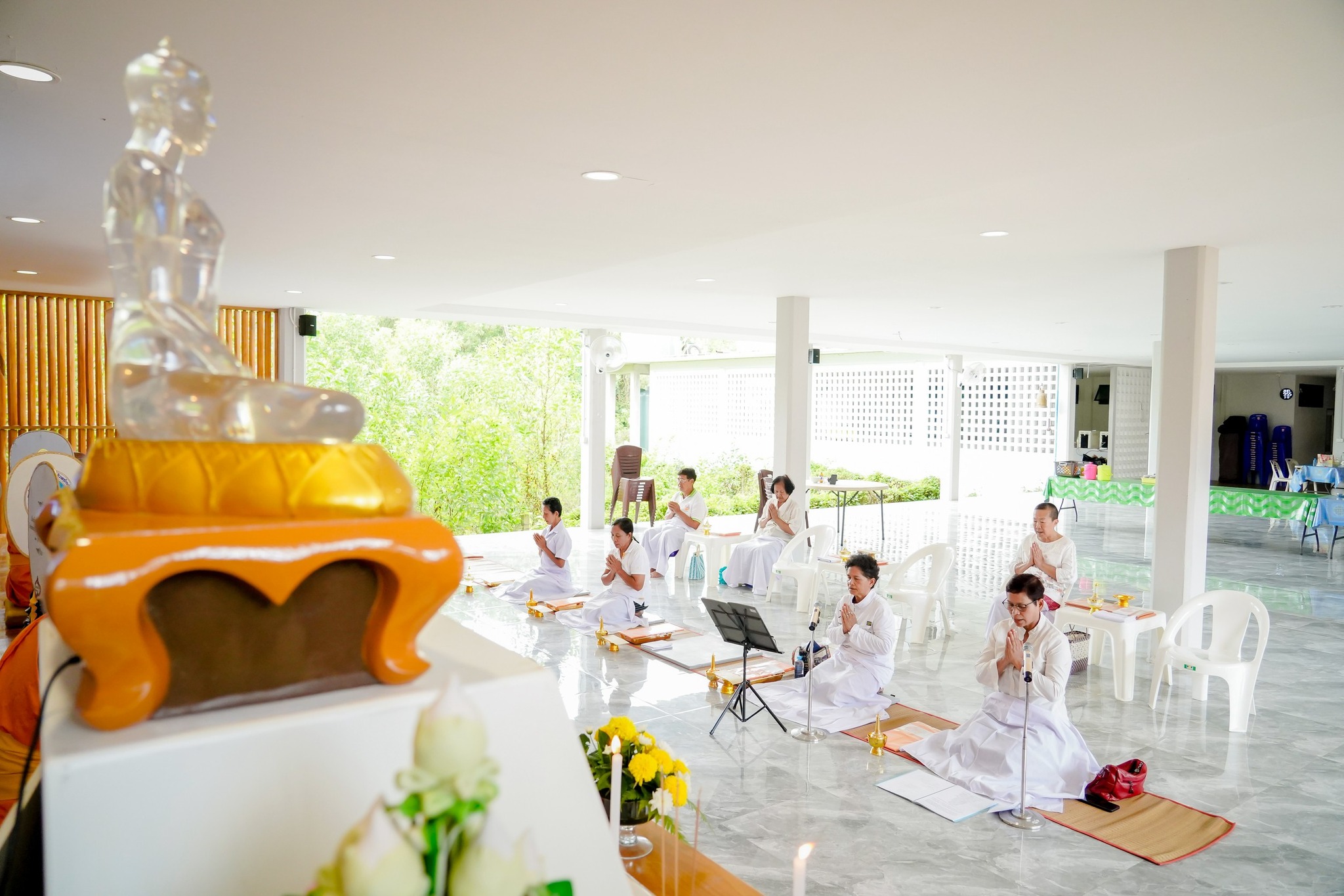 ที่พักสงฆ์บ้านร่มเย็น จัดพิธีบุพเปตพลี