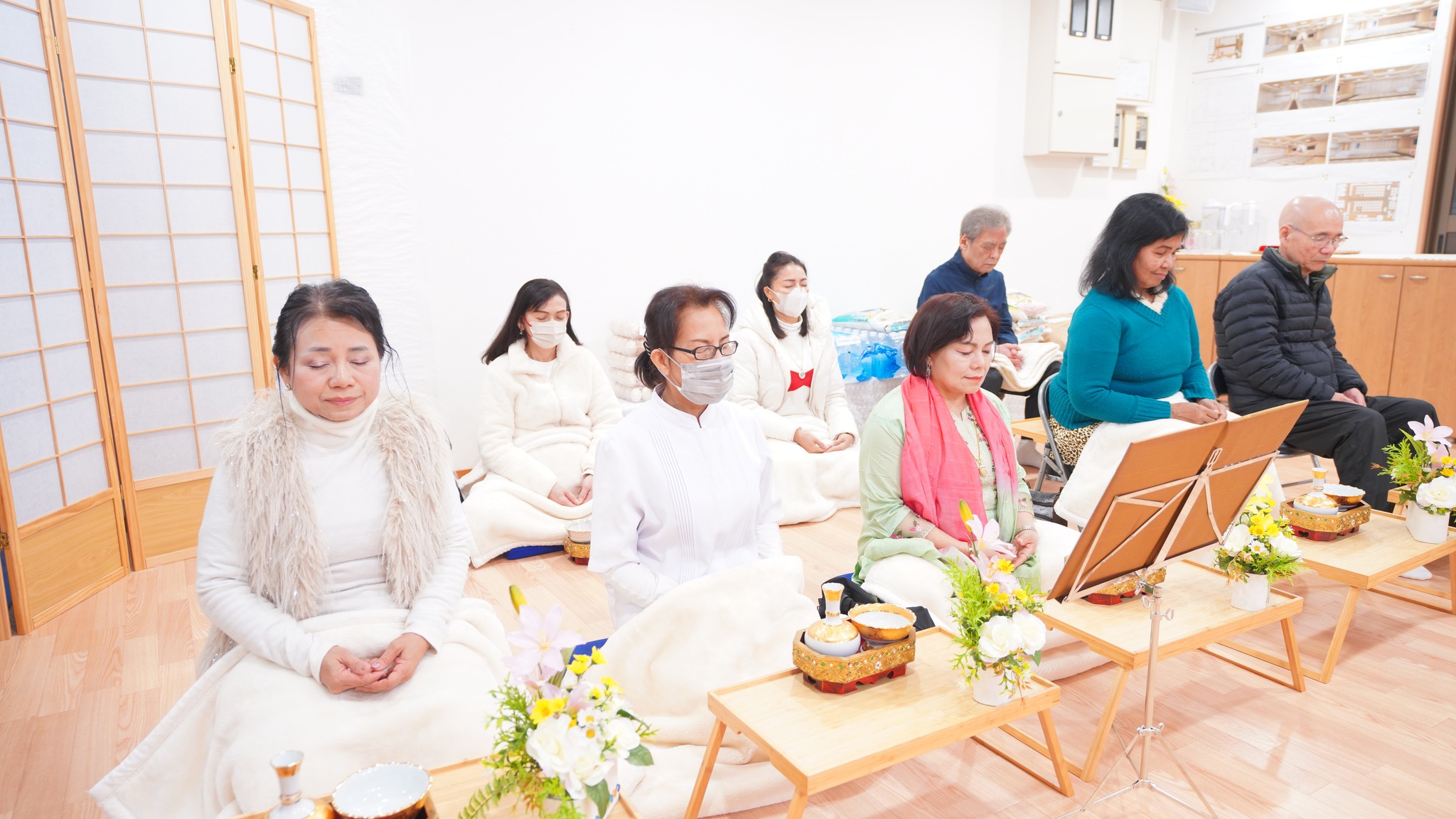 วัดพระธรรมกายโอซาก้า จัดกิจกรรมปล่อยปลาสหวาระเดือนเกิด