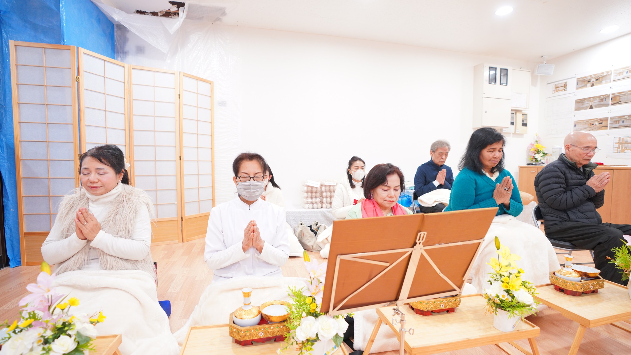 วัดพระธรรมกายโอซาก้า จัดกิจกรรมปล่อยปลาสหวาระเดือนเกิด